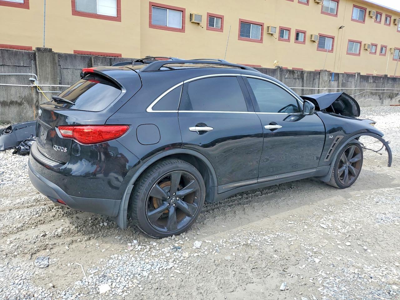 2015 Infiniti Qx70 Base Черный vin: JN8CS1MU8FM381340