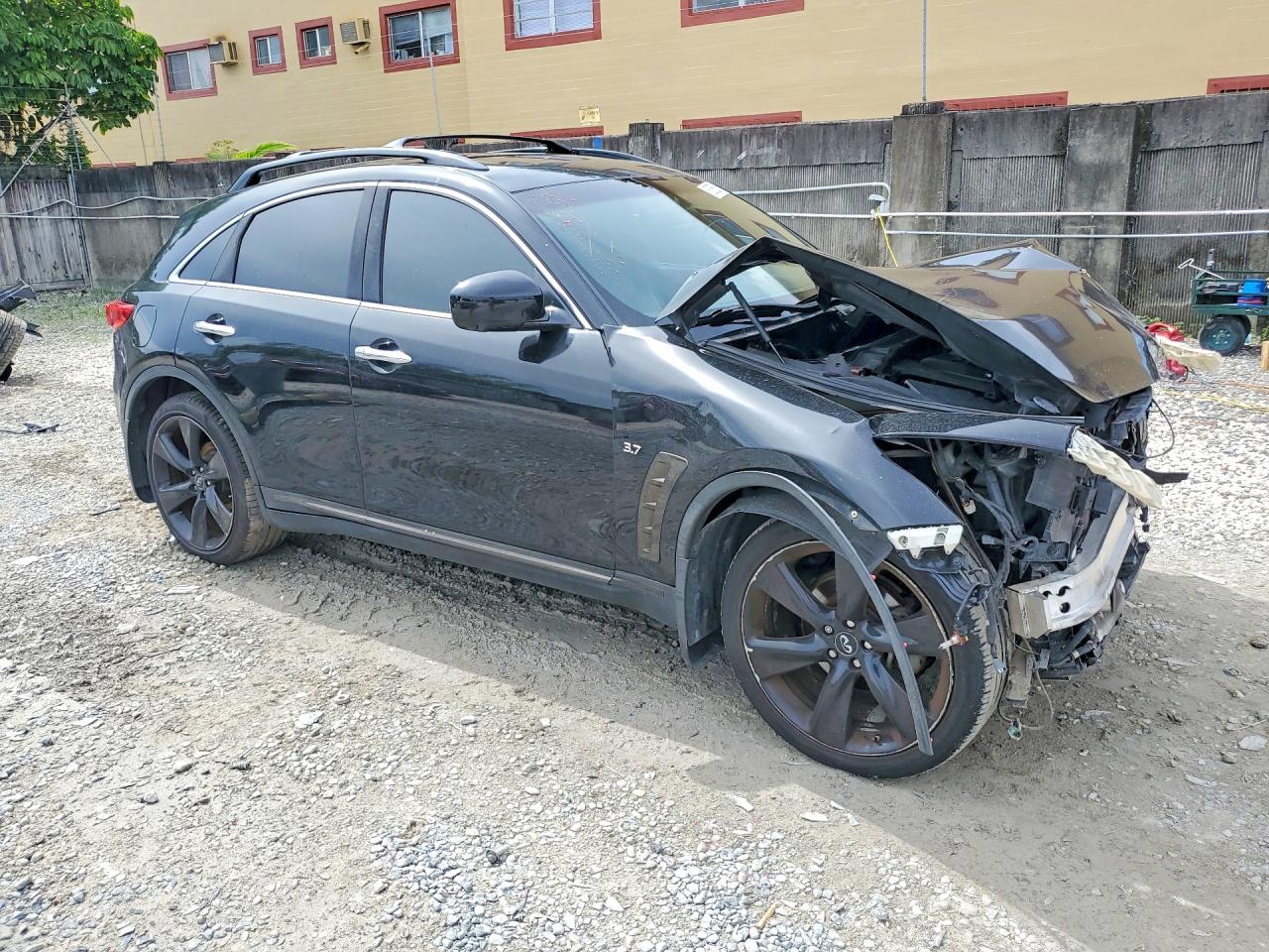 2015 Infiniti Qx70 Base Черный vin: JN8CS1MU8FM381340