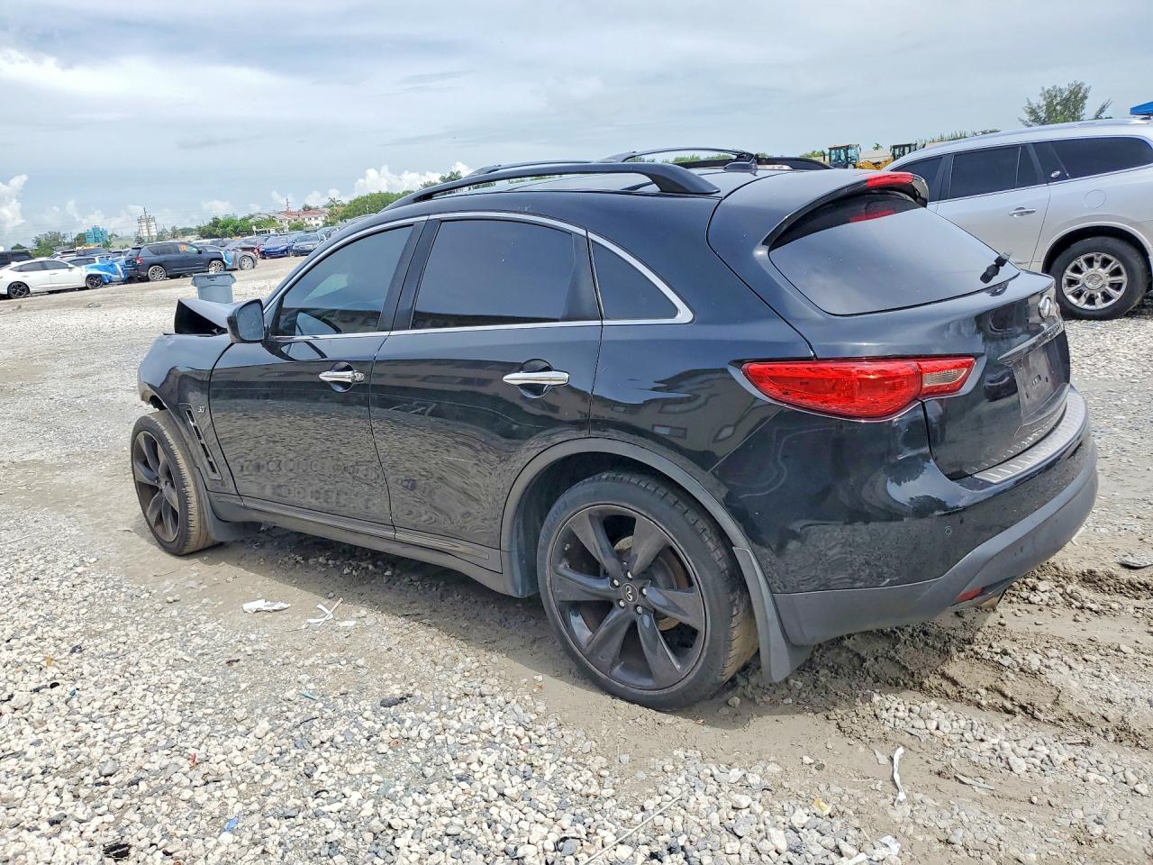 2015 Infiniti Qx70 Base Черный vin: JN8CS1MU8FM381340