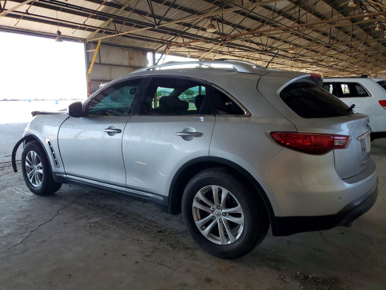 2013 Infiniti Fx37 Base Silver vin: JN8CS1MU9DM142053