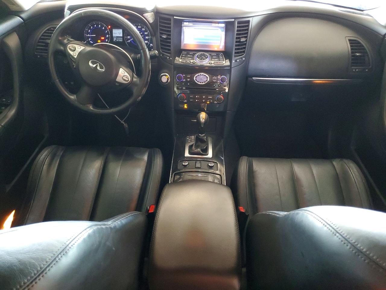 2013 Infiniti Fx37 Base Silver vin: JN8CS1MU9DM142053