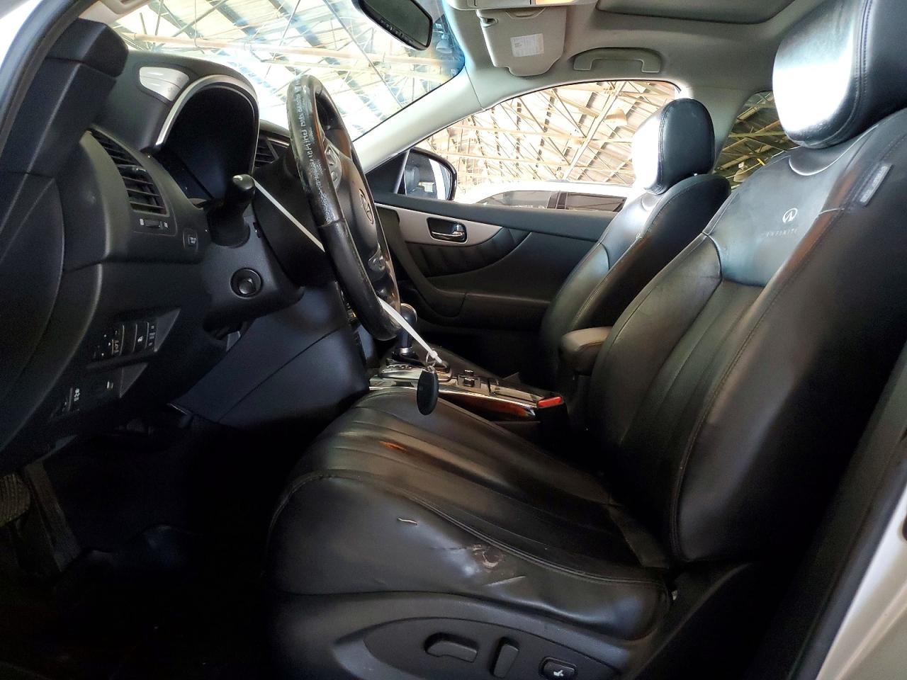 2013 Infiniti Fx37 Base Silver vin: JN8CS1MU9DM142053