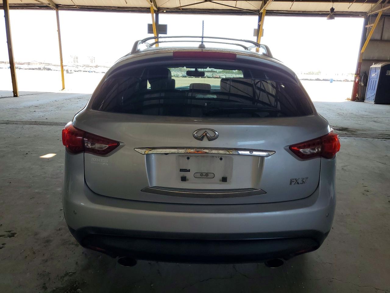 2013 Infiniti Fx37 Base Silver vin: JN8CS1MU9DM142053