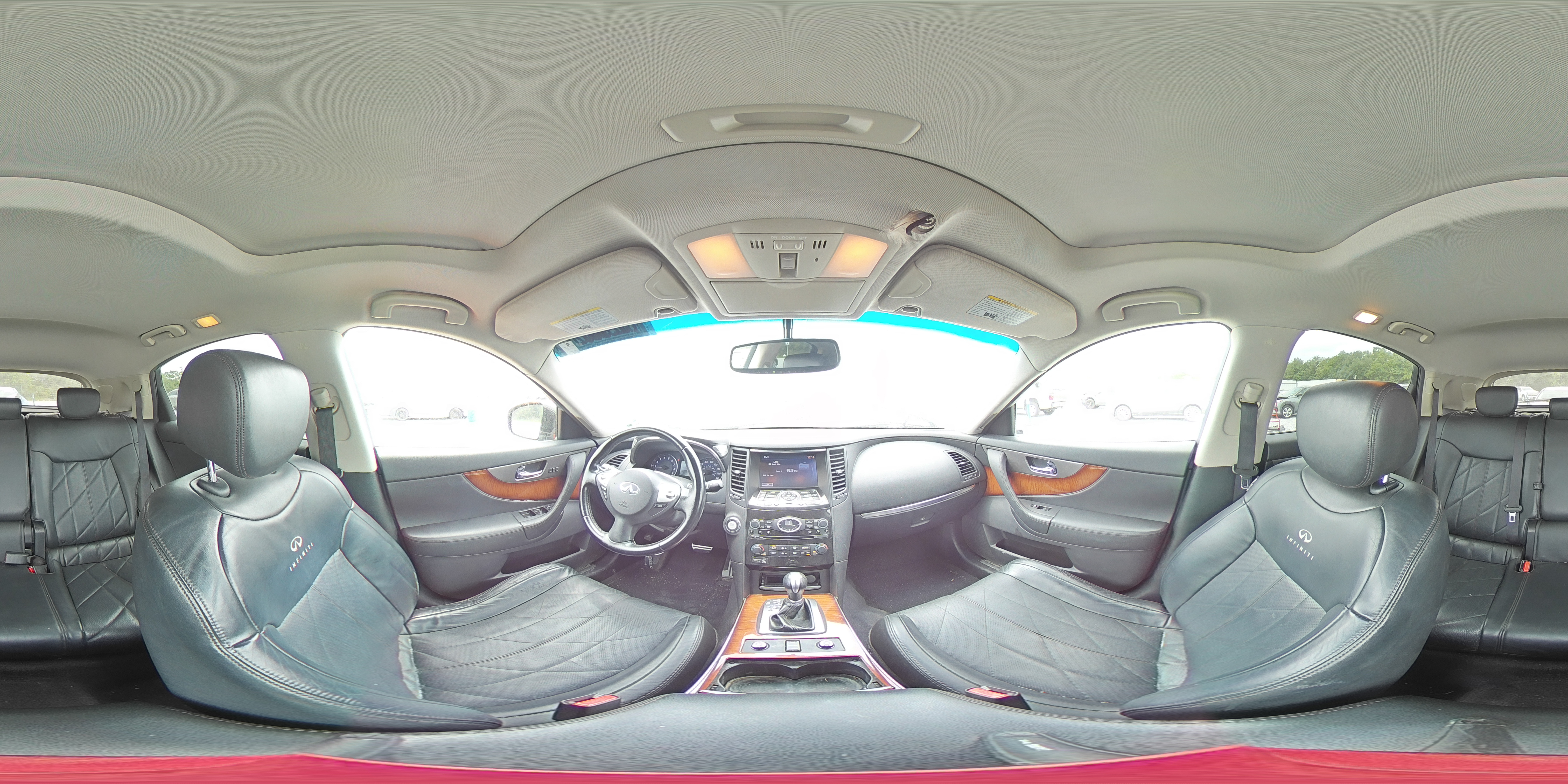 2014 Infiniti Qx70 Base Silver vin: JN8CS1MU9EM452348