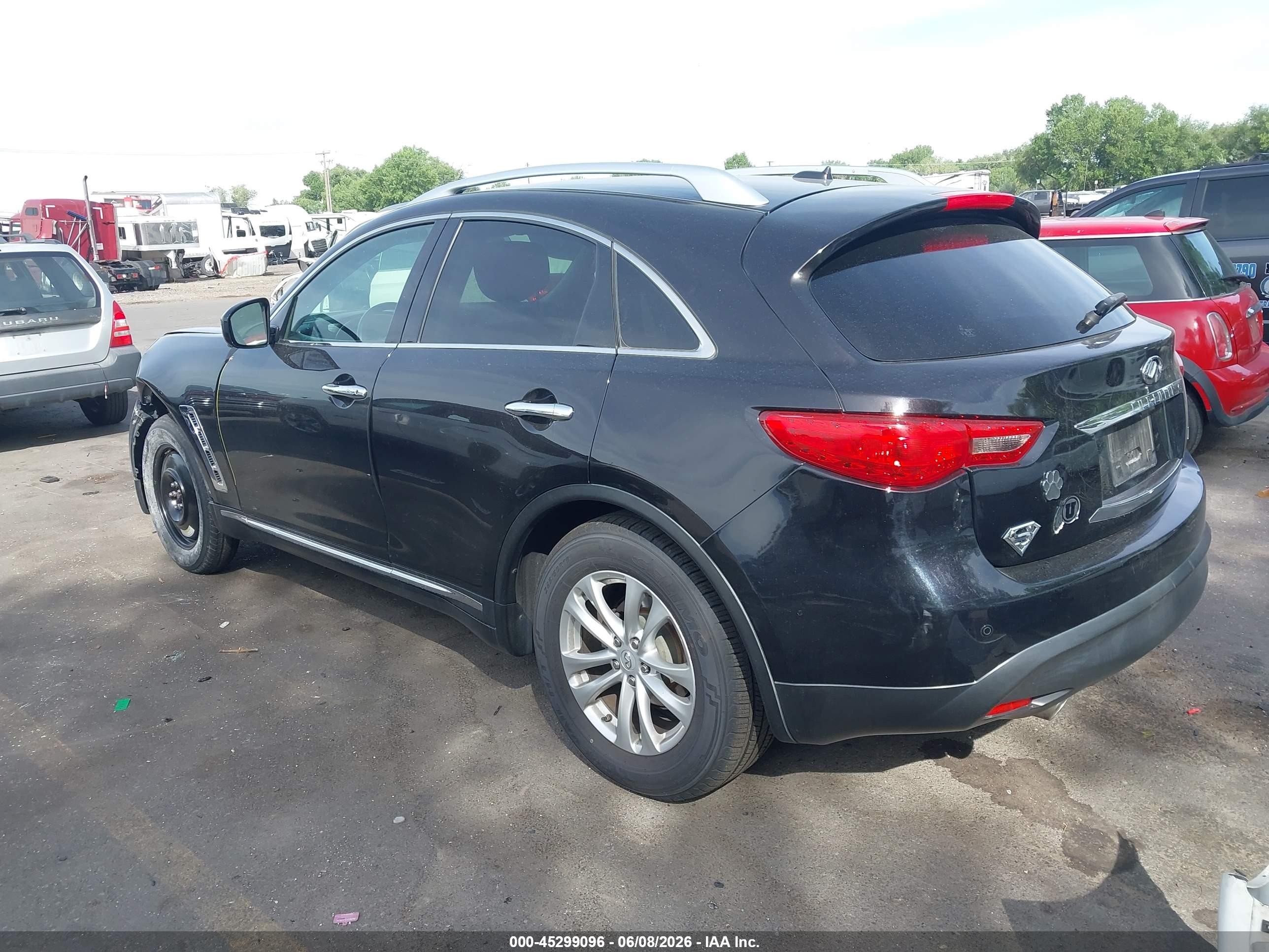 2013 Infiniti Fx37   Black vin: JN8CS1MW0DM172852