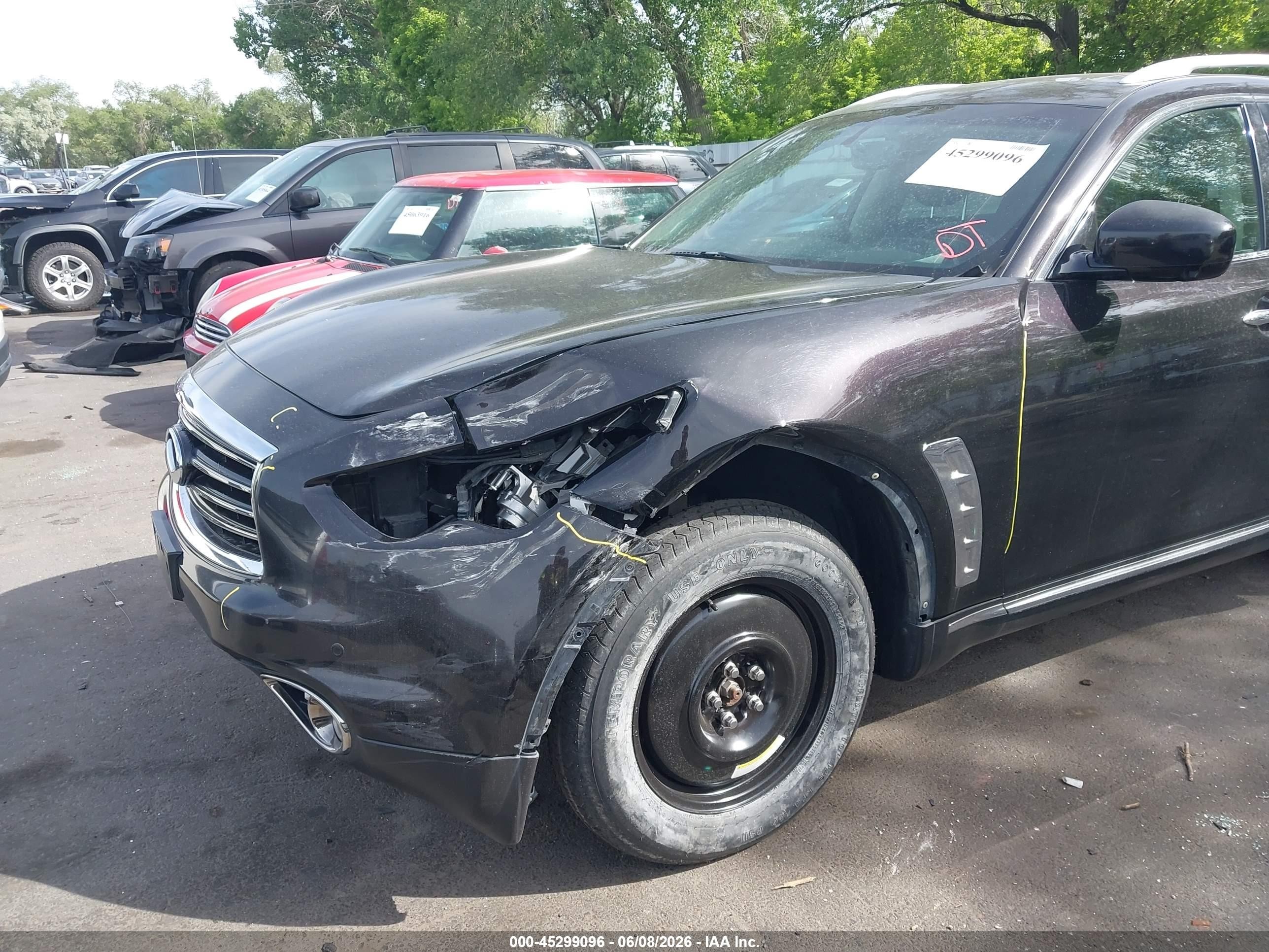 2013 Infiniti Fx37   Black vin: JN8CS1MW0DM172852