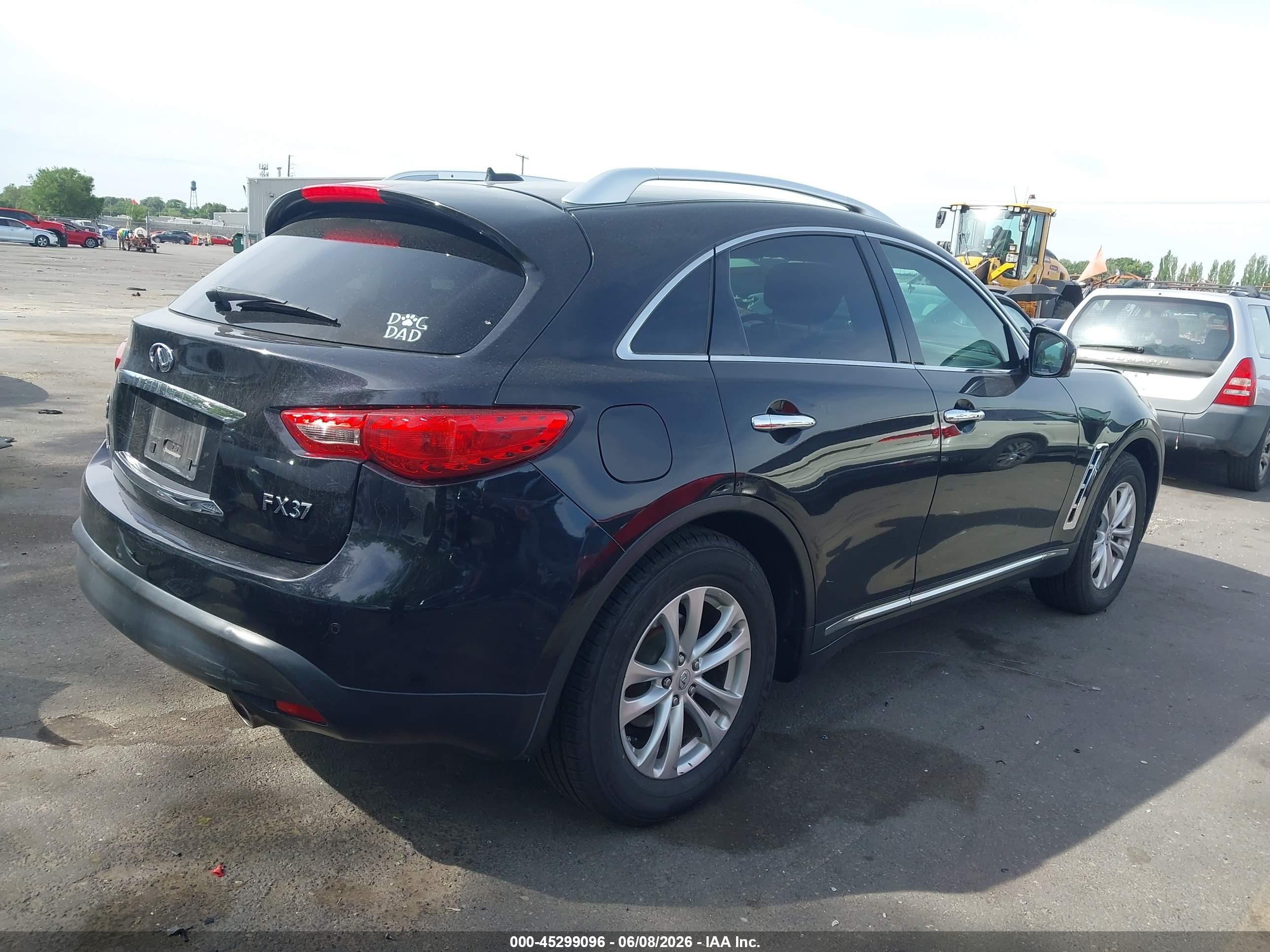 2013 Infiniti Fx37   Black vin: JN8CS1MW0DM172852