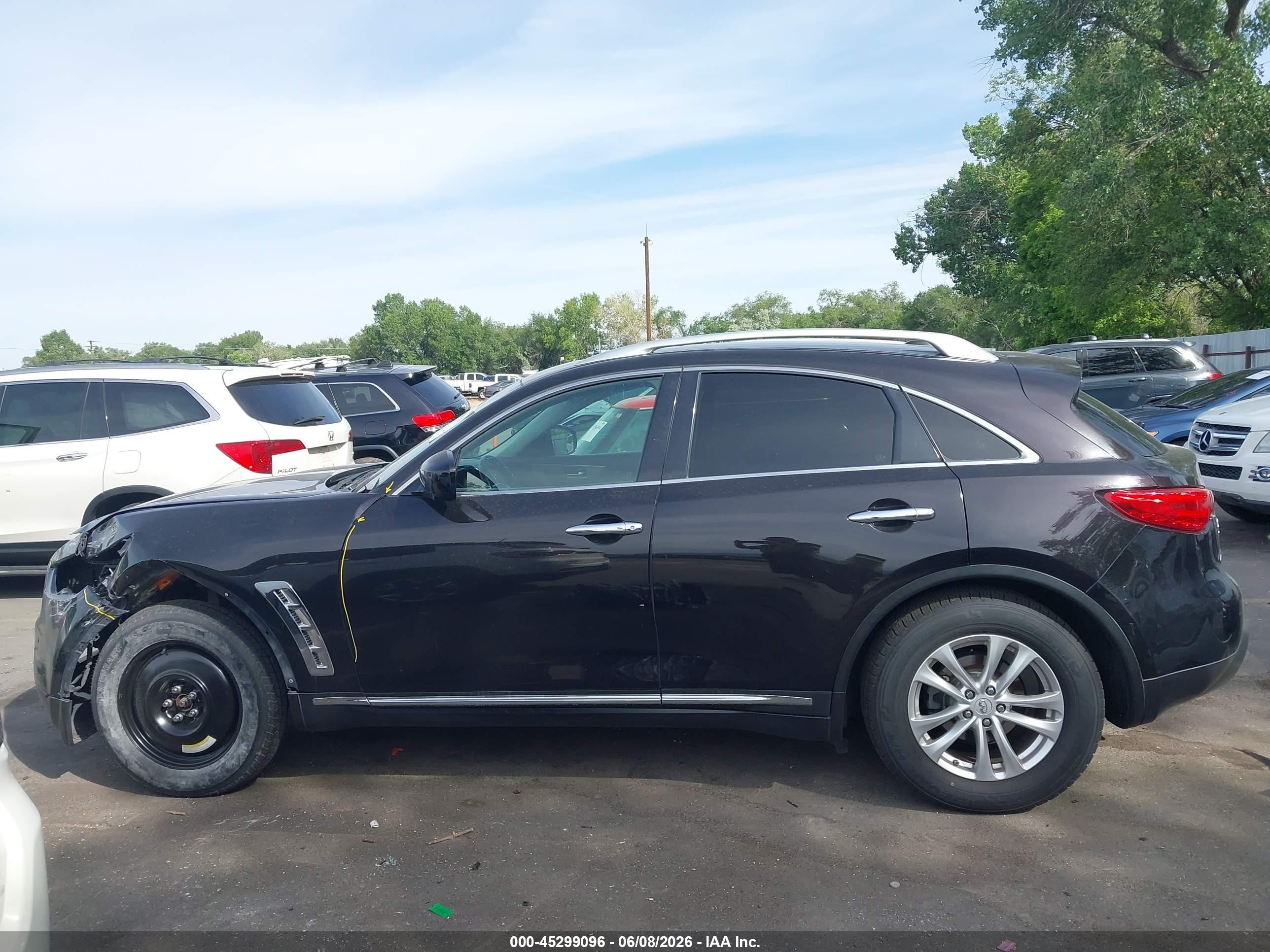 2013 Infiniti Fx37   Black vin: JN8CS1MW0DM172852