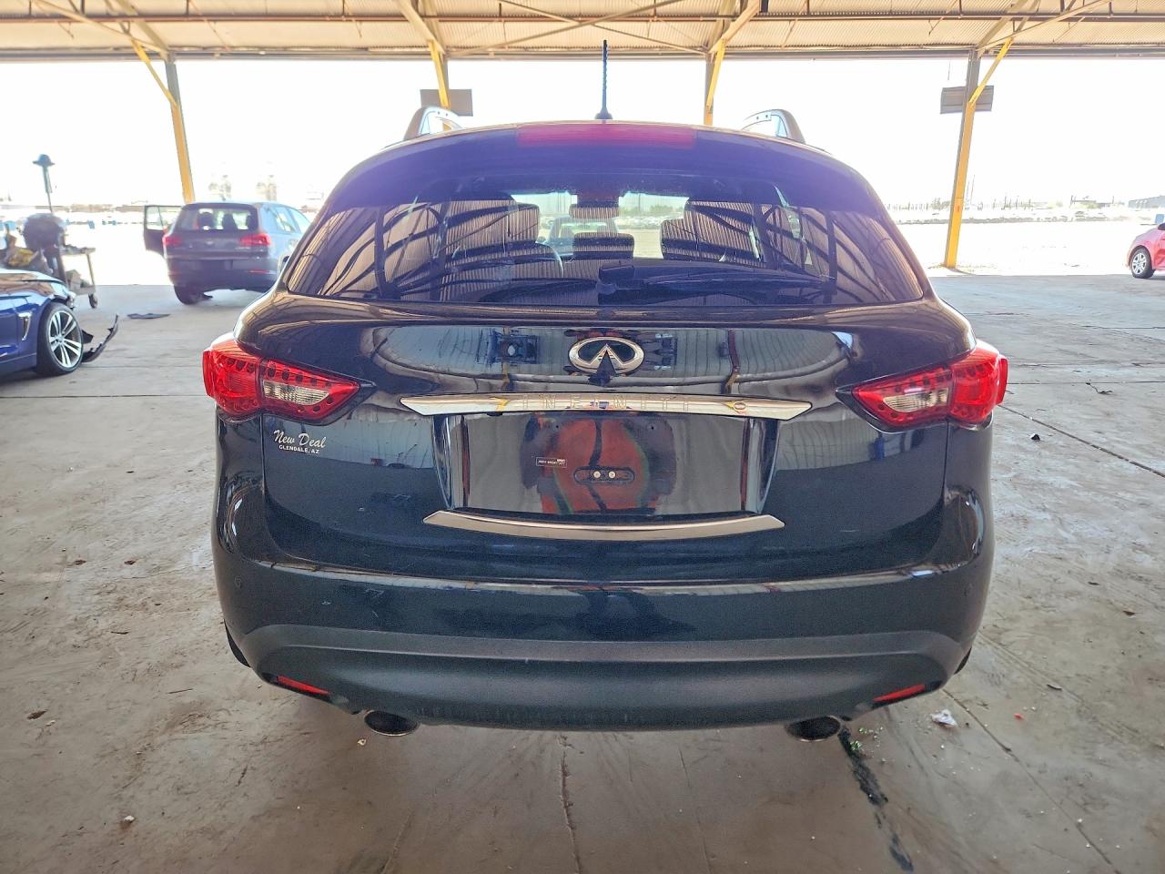 2013 Infiniti Fx37 Base Black vin: JN8CS1MW0DM173077