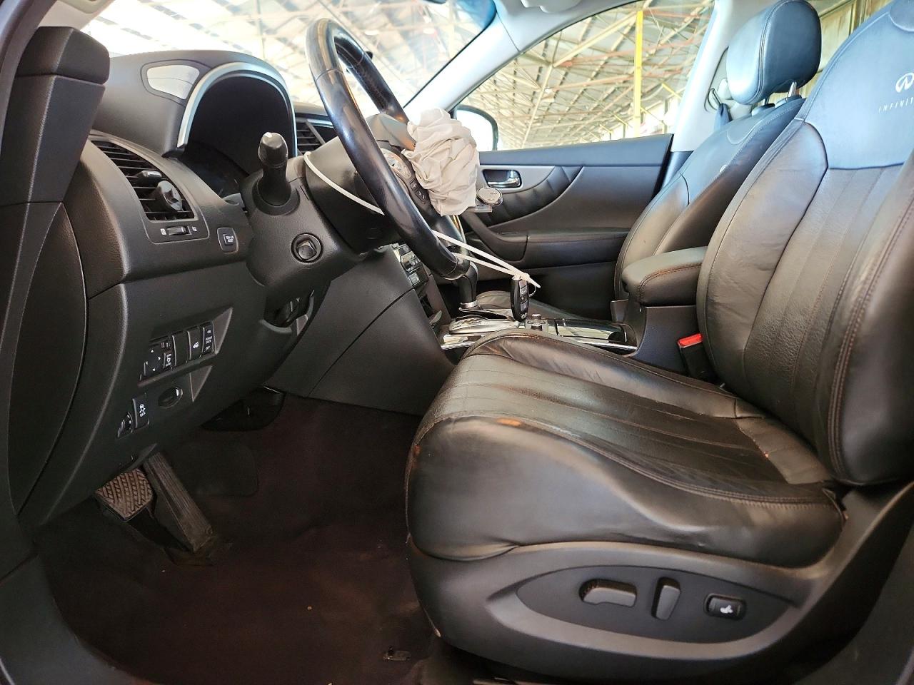 2013 Infiniti Fx37 Base Black vin: JN8CS1MW0DM173077