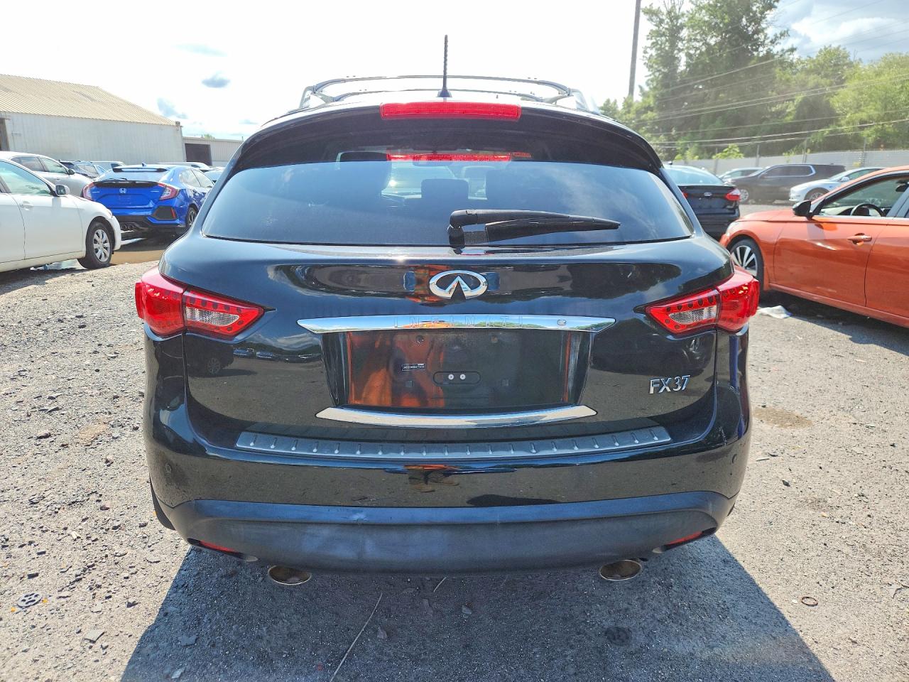 2013 Infiniti Fx37 Base Black vin: JN8CS1MW0DM175038