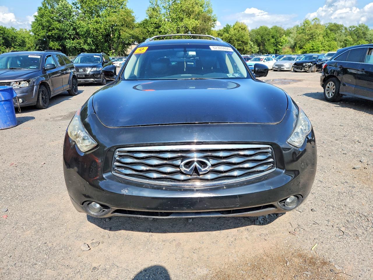 2013 Infiniti Fx37 Base Black vin: JN8CS1MW0DM175038