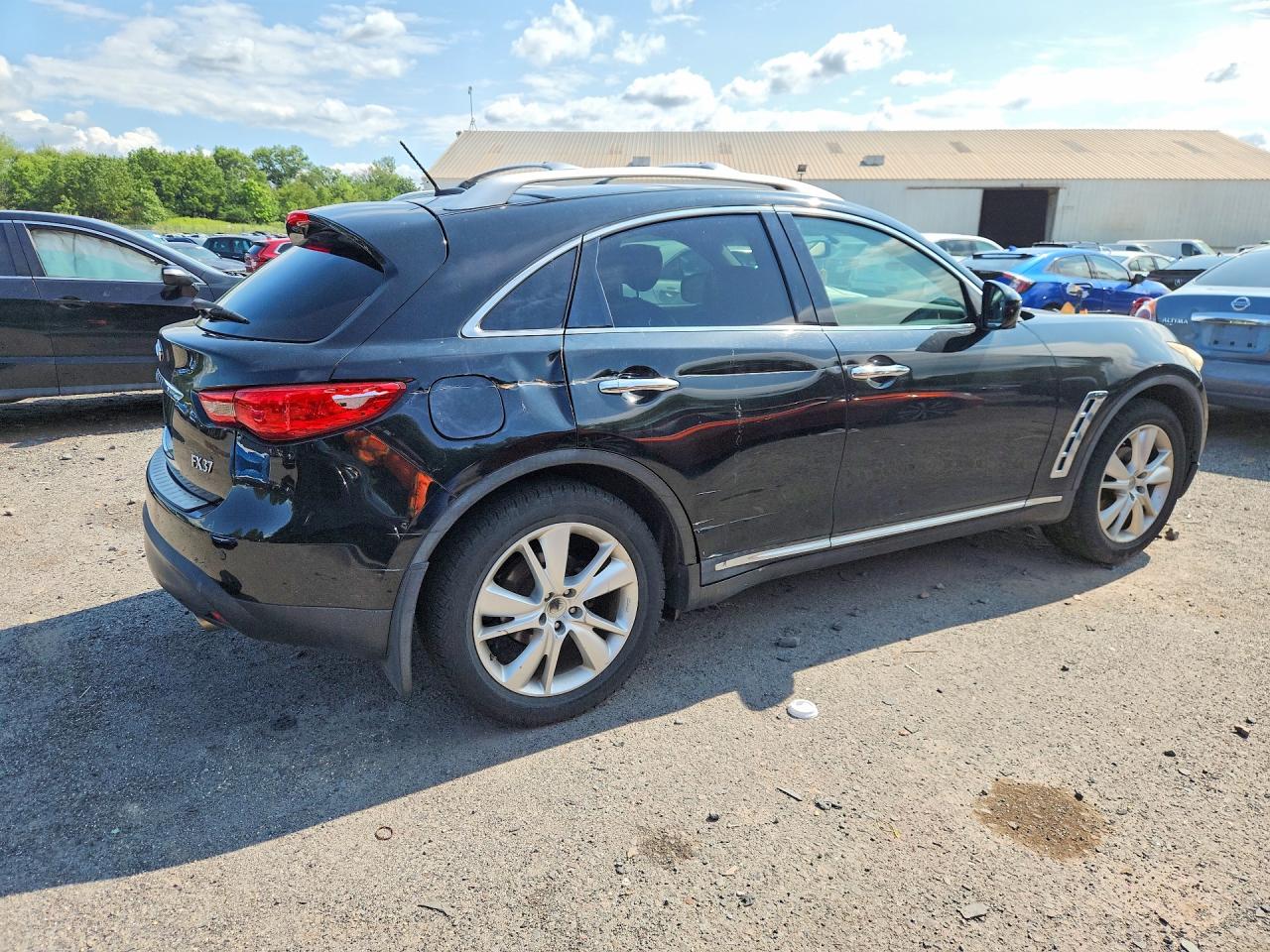 2013 Infiniti Fx37 Base Black vin: JN8CS1MW0DM175038