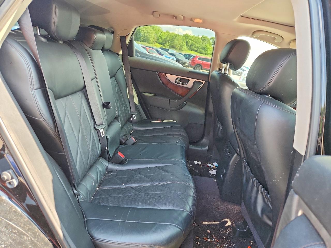 2013 Infiniti Fx37 Base Black vin: JN8CS1MW0DM175038