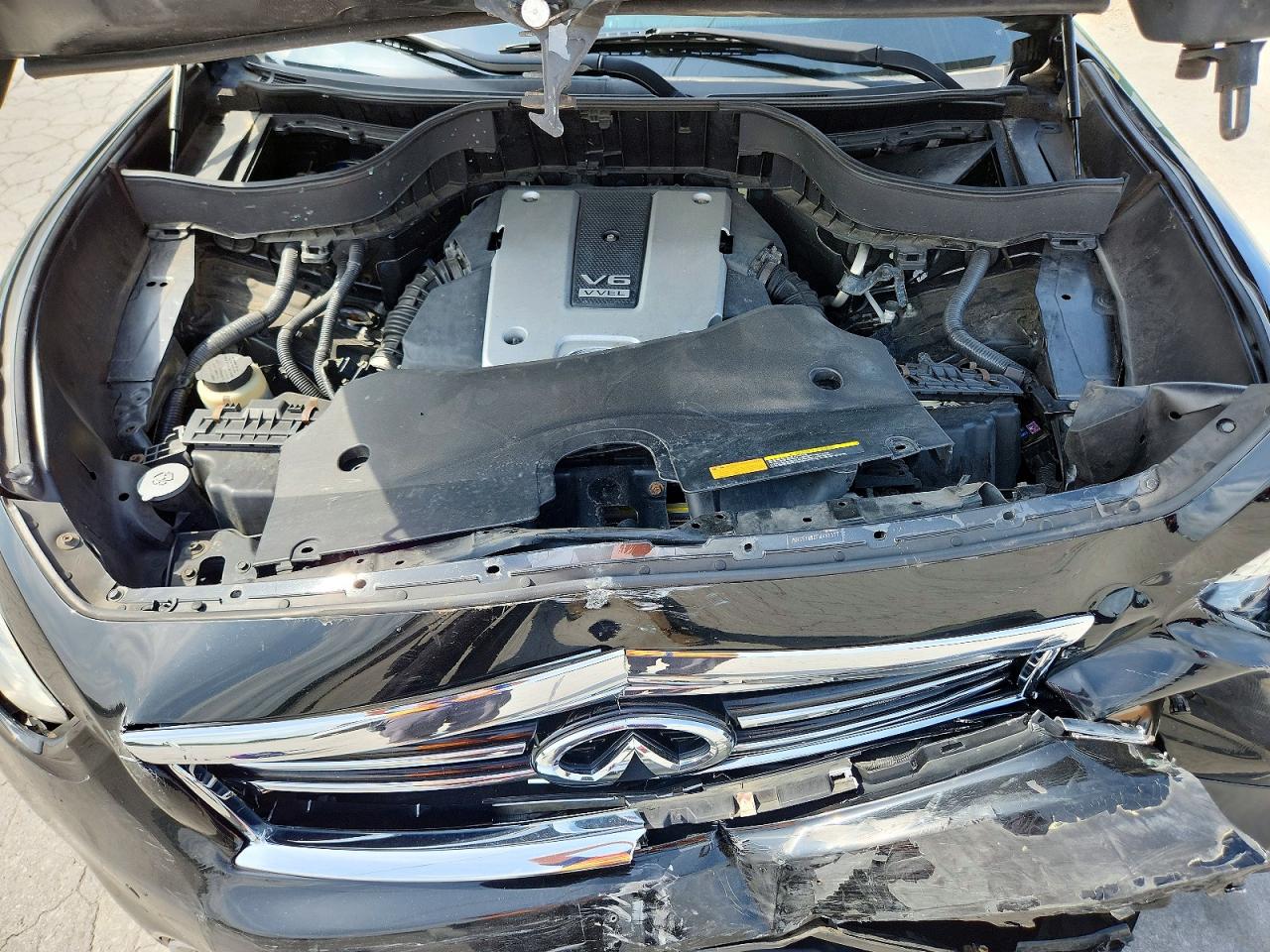 2015 Infiniti Qx70 Base Black vin: JN8CS1MW0FM481577
