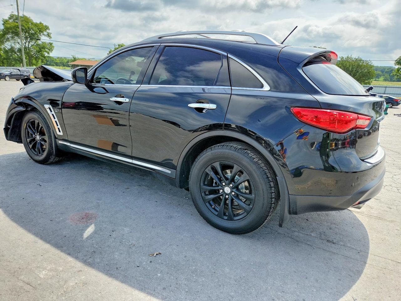 2015 Infiniti Qx70 Base Black vin: JN8CS1MW0FM481577