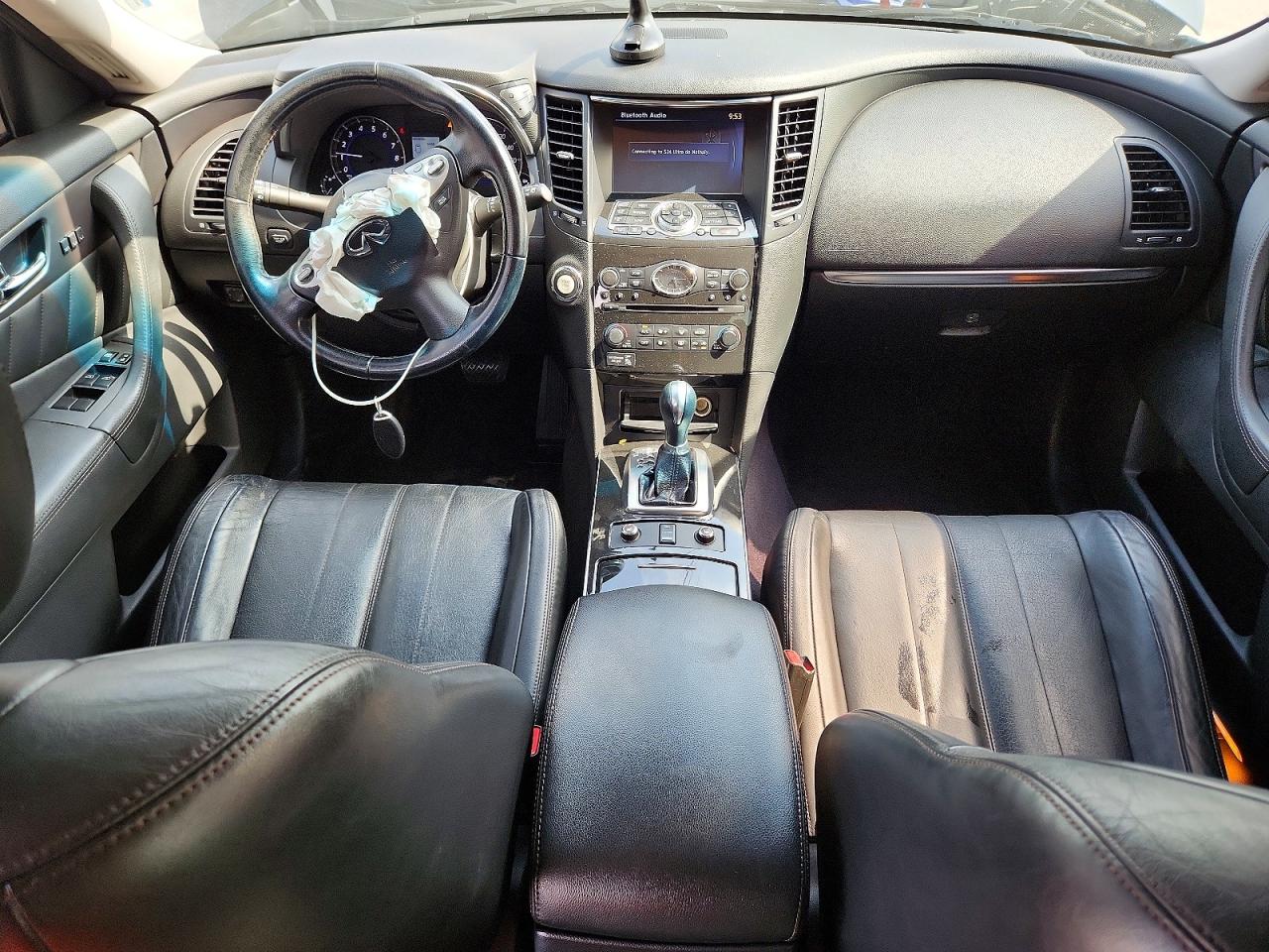 2015 Infiniti Qx70 Base Black vin: JN8CS1MW0FM481577