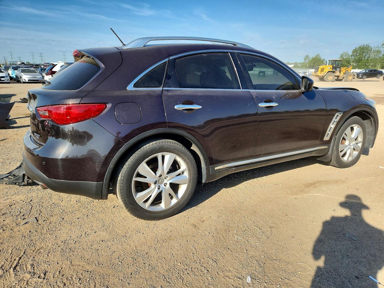 2013 Infiniti Fx37 Base Black vin: JN8CS1MW1DM170396