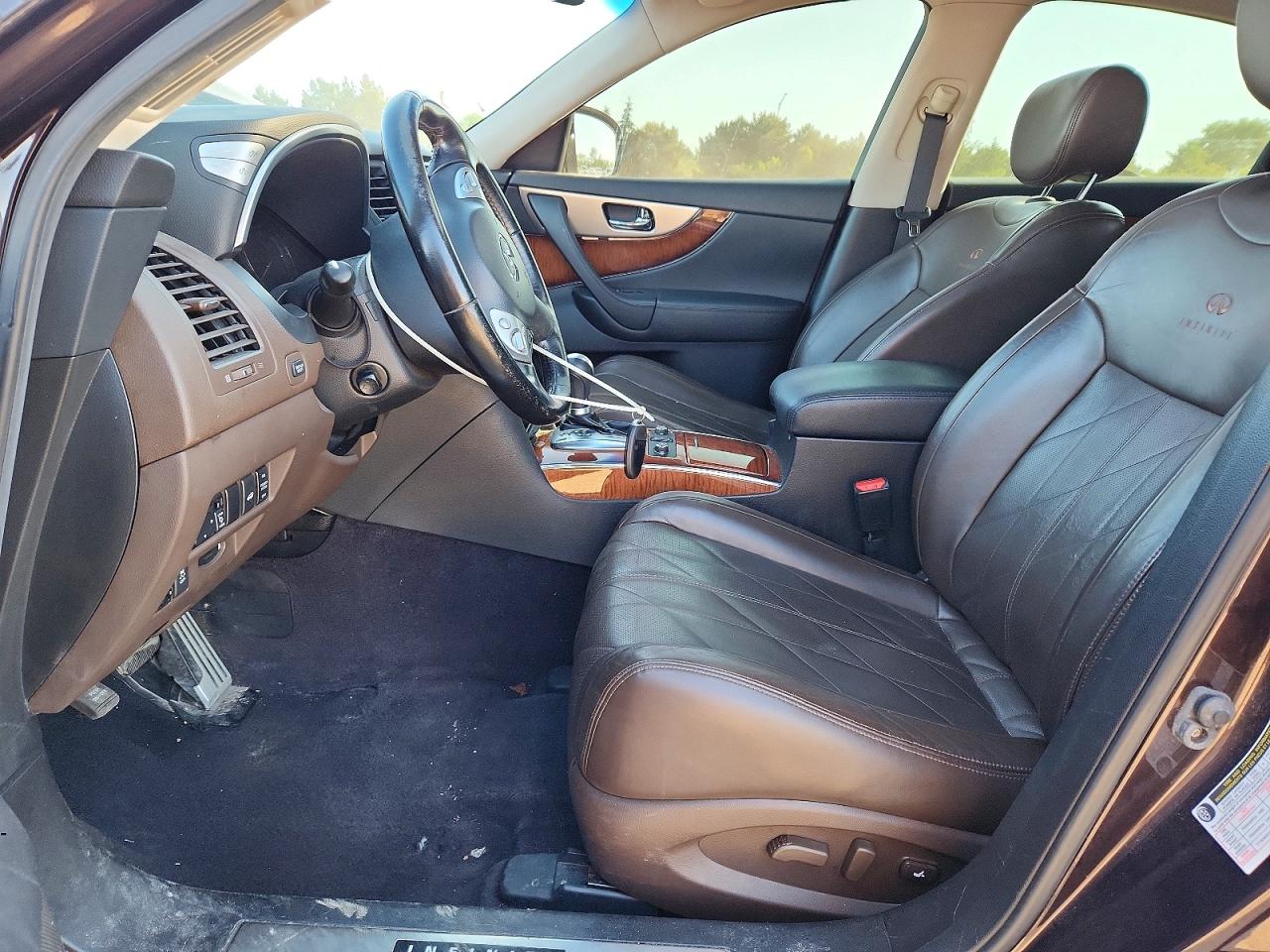 2013 Infiniti Fx37 Base Black vin: JN8CS1MW1DM170396