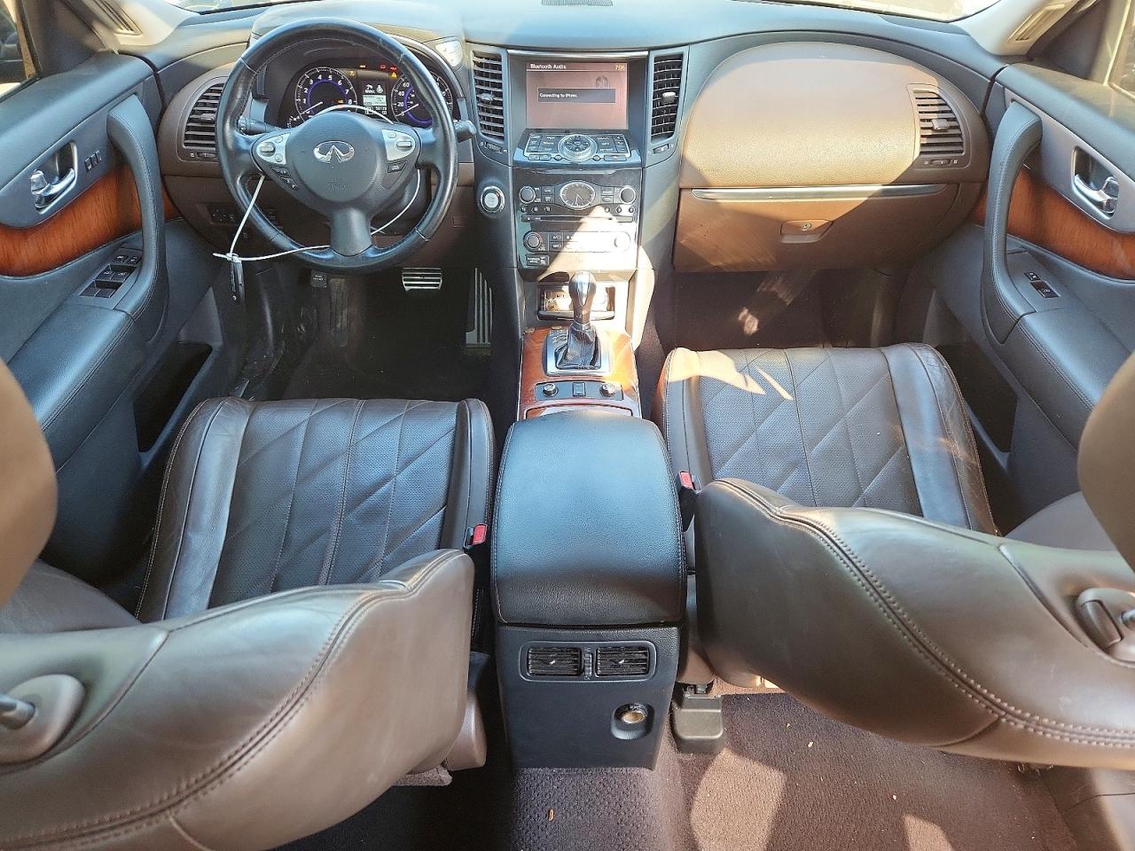 2013 Infiniti Fx37 Base Black vin: JN8CS1MW1DM170396