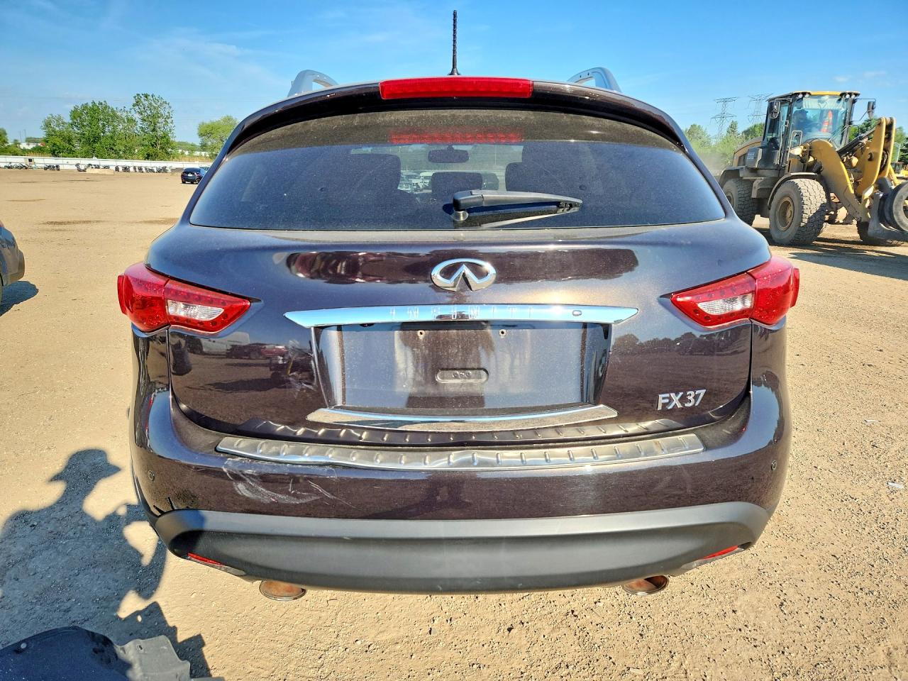 2013 Infiniti Fx37 Base Black vin: JN8CS1MW1DM170396