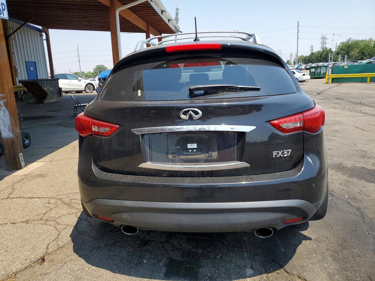 2013 Infiniti Fx37 Base Black vin: JN8CS1MW1DM171743