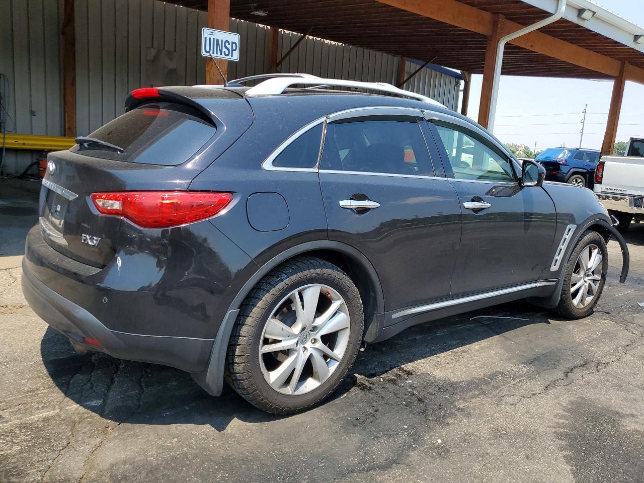 2013 Infiniti Fx37 Base Black vin: JN8CS1MW1DM171743