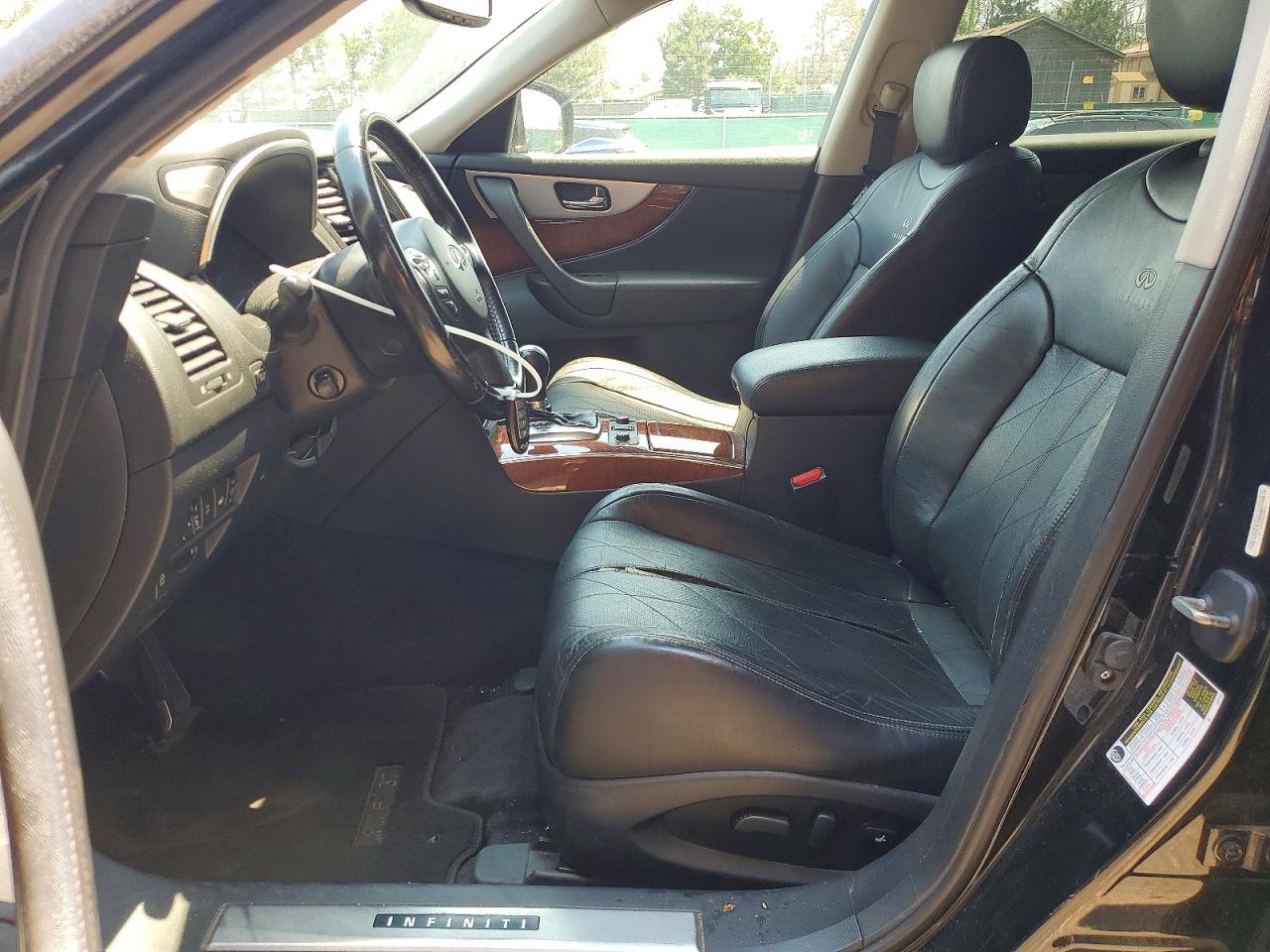 2013 Infiniti Fx37 Base Black vin: JN8CS1MW1DM171743