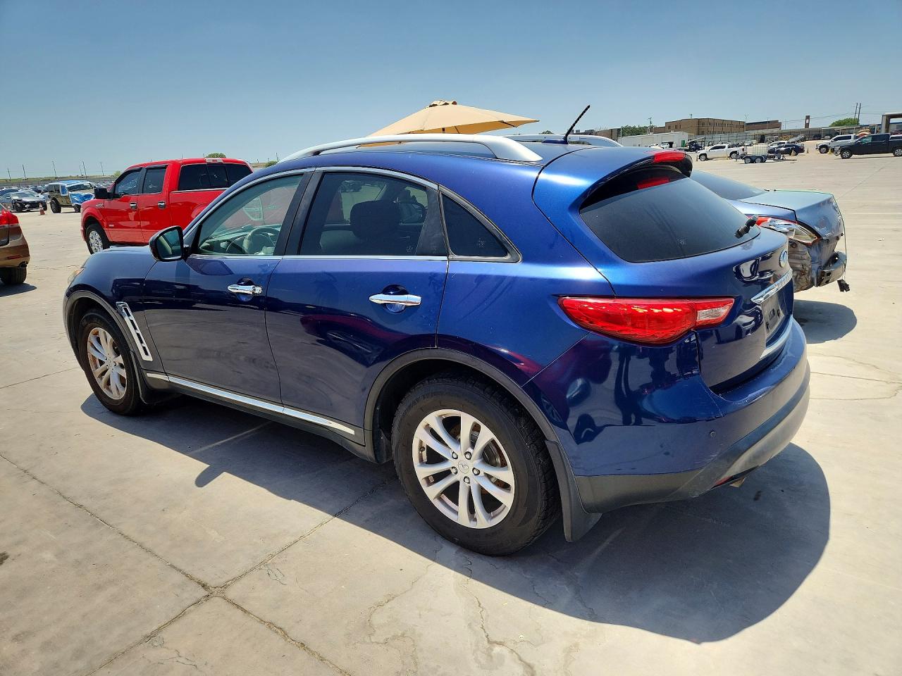 2013 Infiniti Fx37 Base Blue vin: JN8CS1MW1DM173668