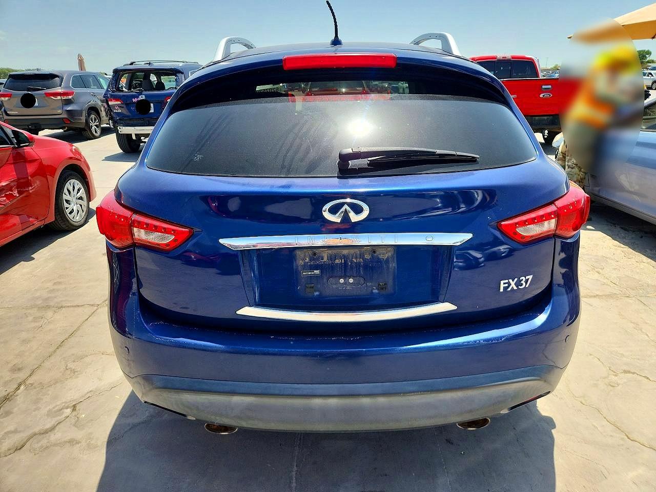 2013 Infiniti Fx37 Base Blue vin: JN8CS1MW1DM173668