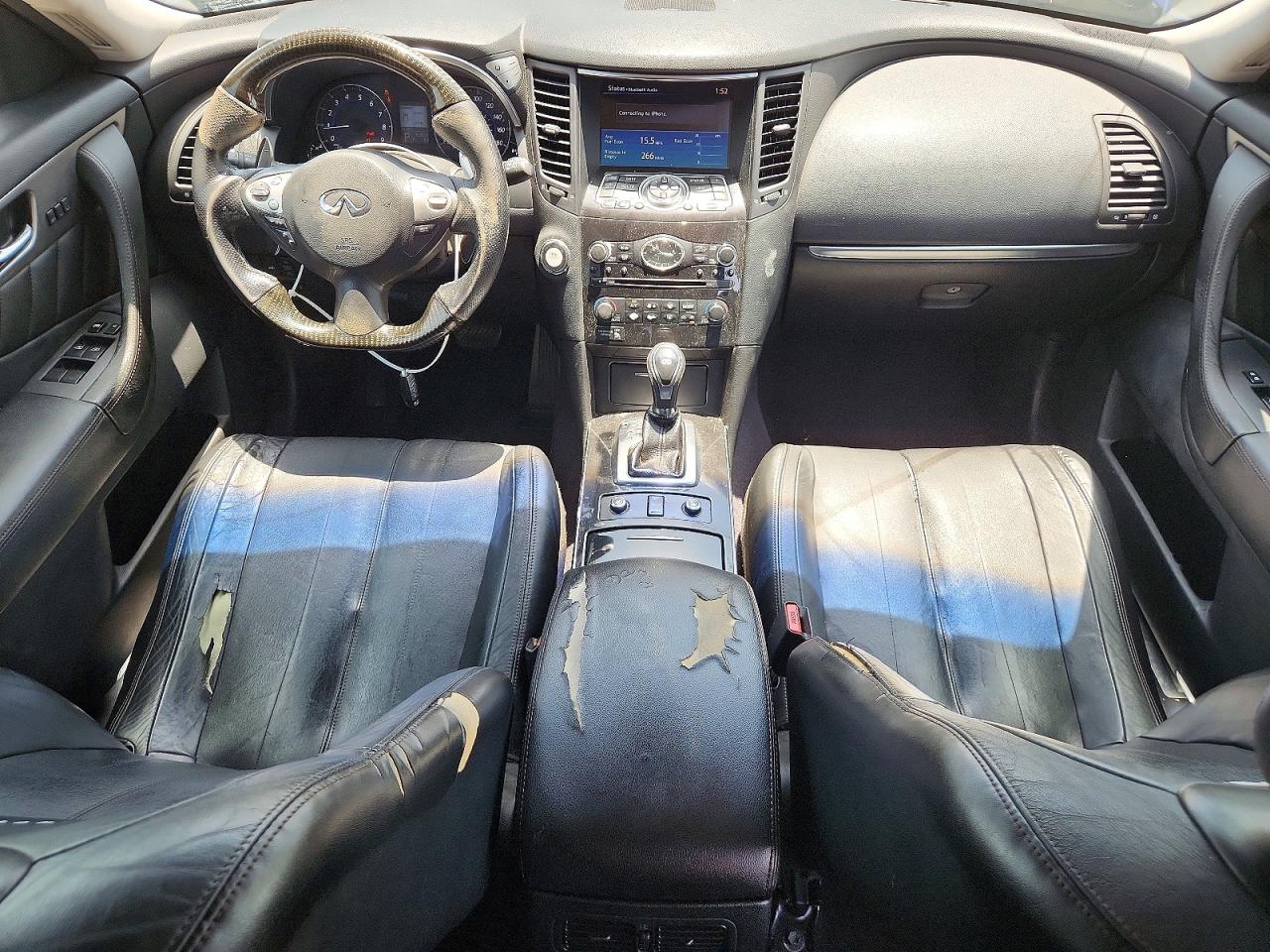 2013 Infiniti Fx37 Base Blue vin: JN8CS1MW1DM173668
