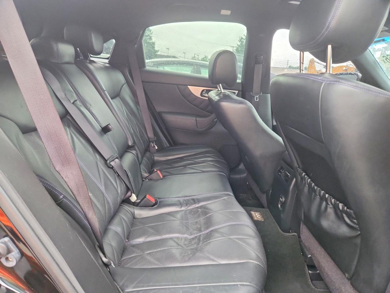 2015 Infiniti Qx70 Base Black vin: JN8CS1MW1FM480941