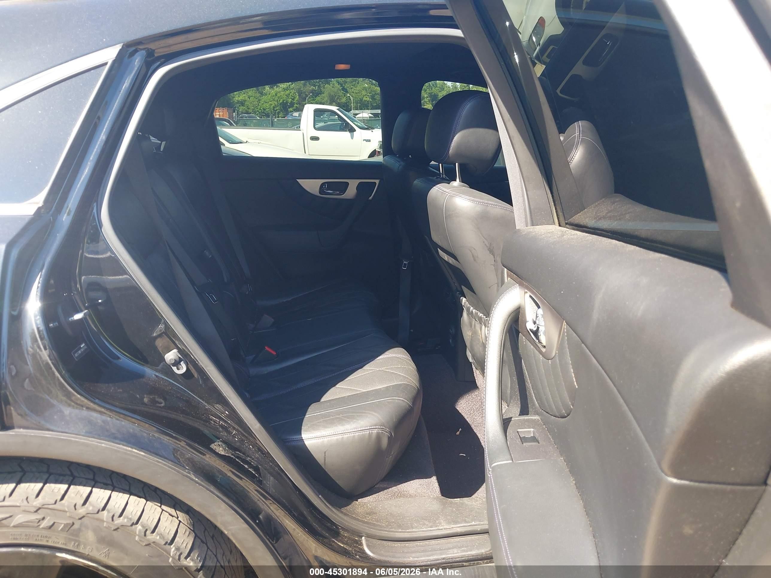 2015 Infiniti Qx70   Black vin: JN8CS1MW1FM481443