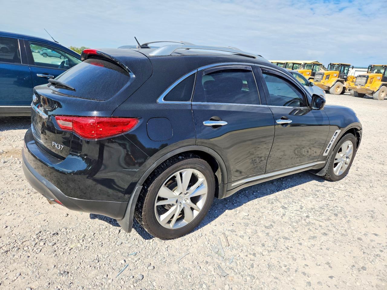 2013 Infiniti Fx37 Base Black vin: JN8CS1MW2DM171489