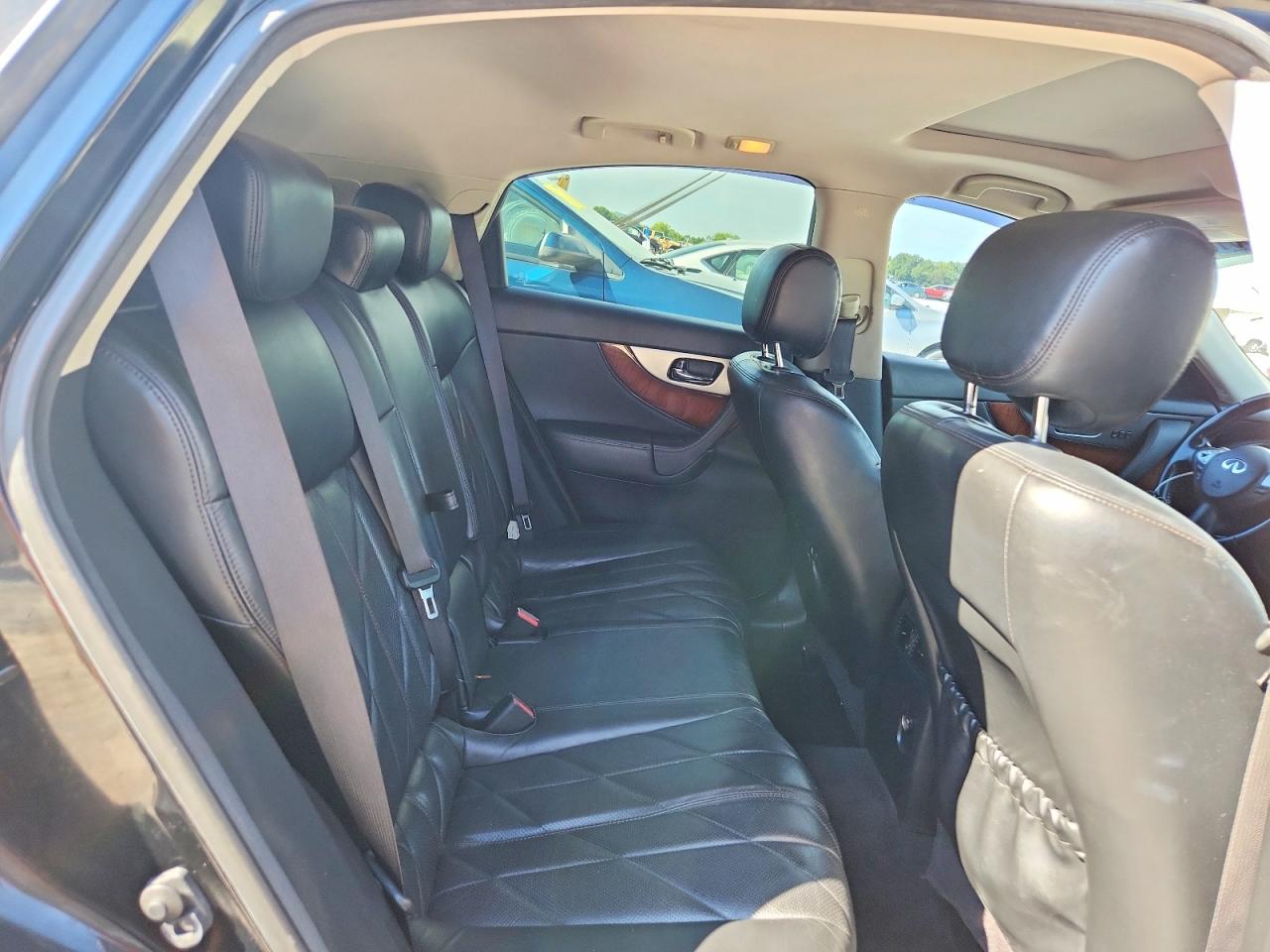 2013 Infiniti Fx37 Base Black vin: JN8CS1MW2DM171489