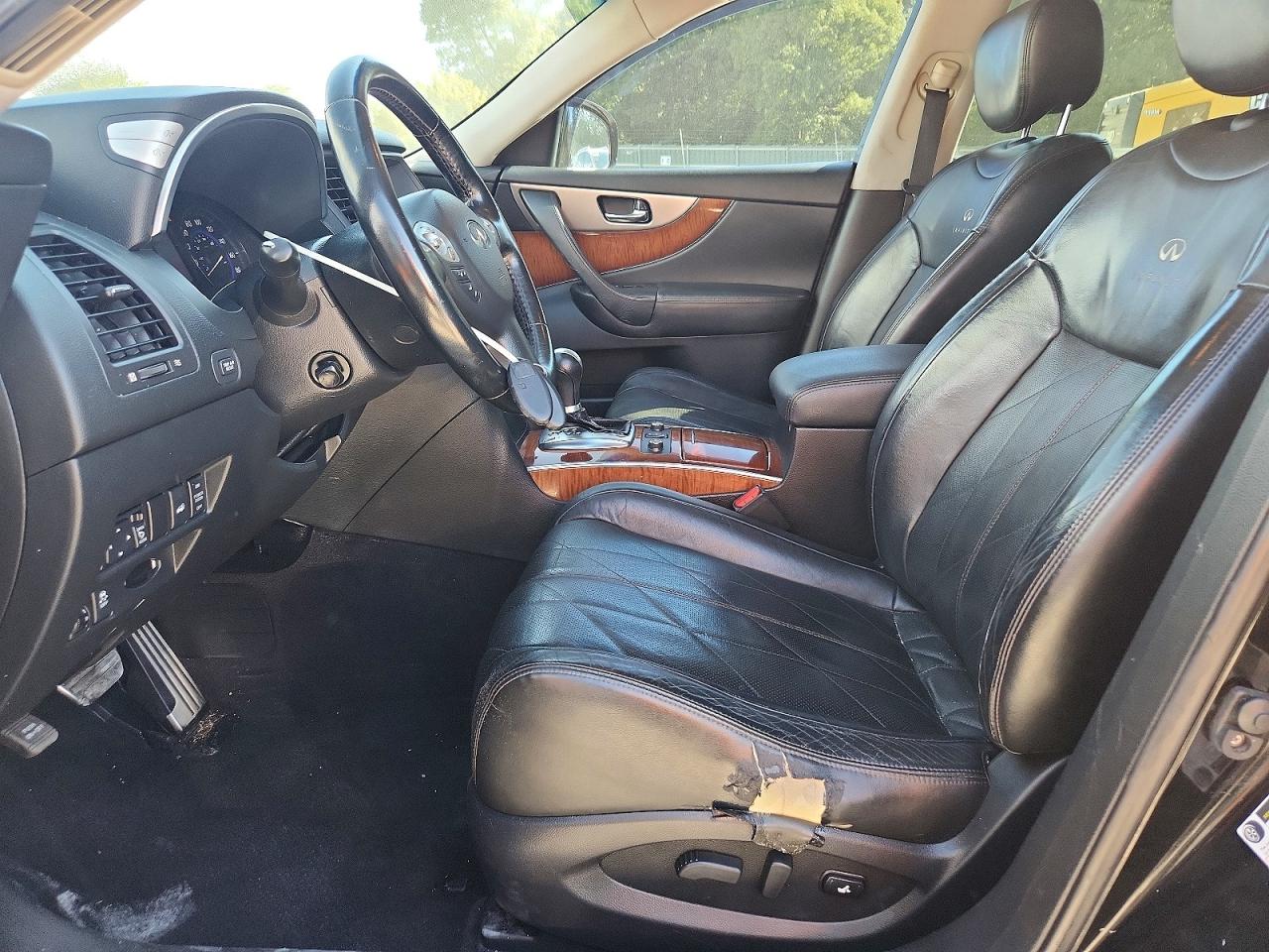 2013 Infiniti Fx37 Base Black vin: JN8CS1MW2DM171489