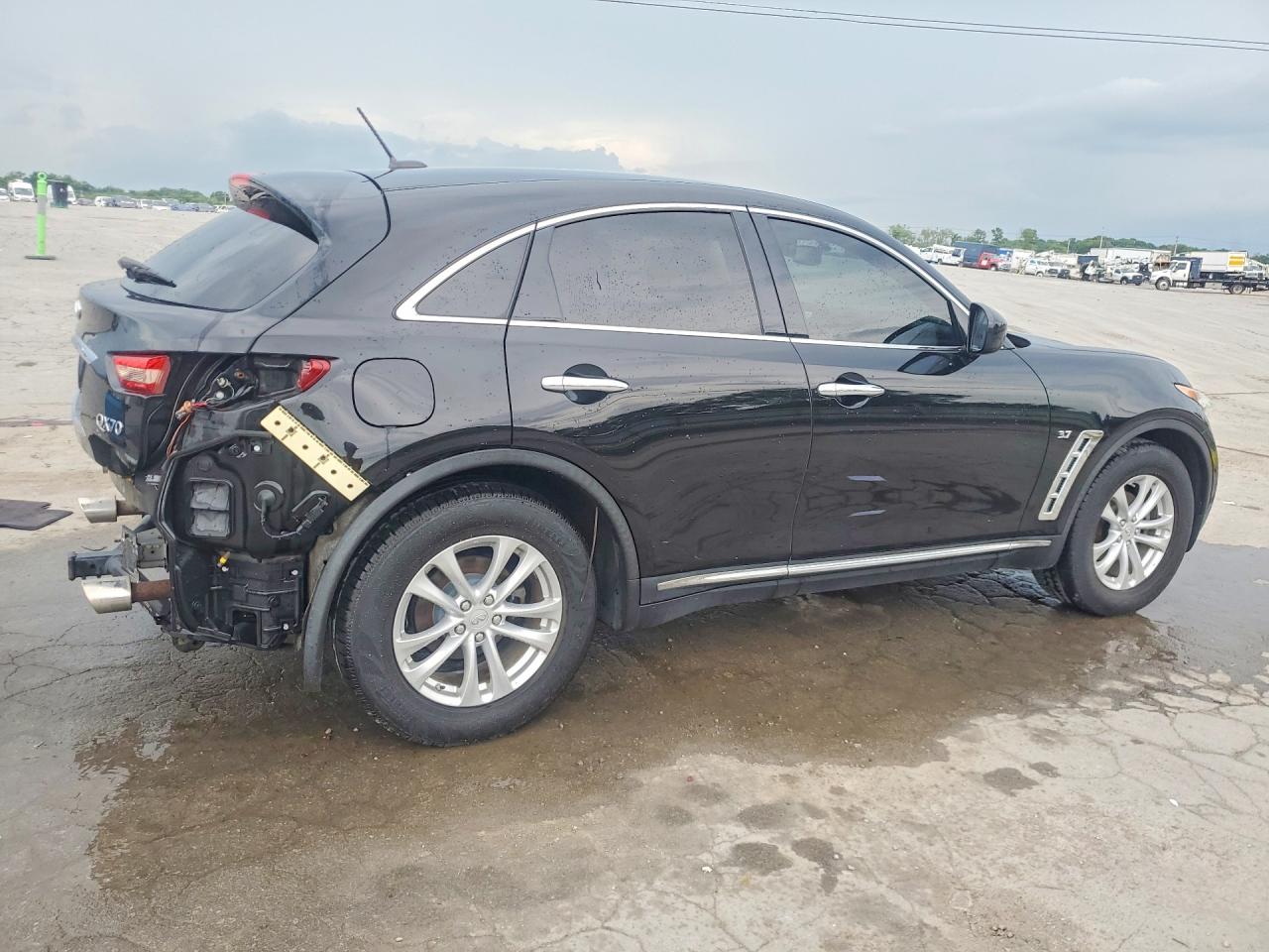 2017 Infiniti Qx70 Base Черный vin: JN8CS1MW2HM412277