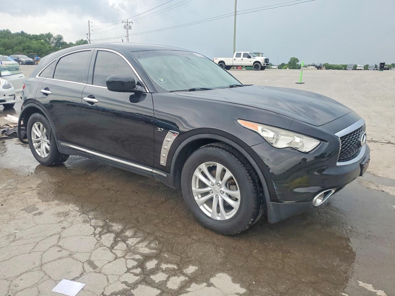 2017 Infiniti Qx70 Base Черный vin: JN8CS1MW2HM412277