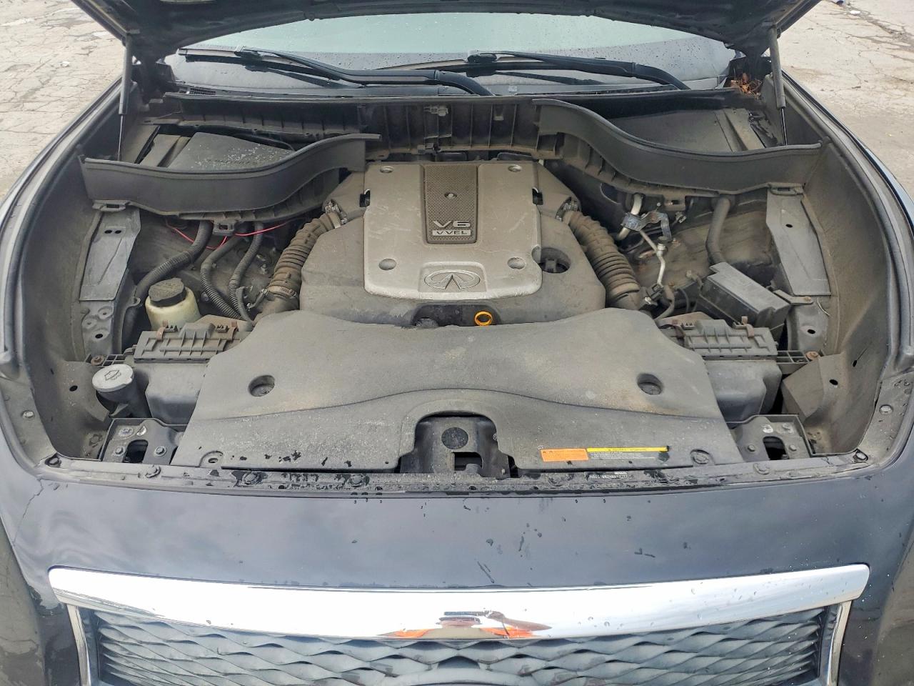 2017 Infiniti Qx70 Base Черный vin: JN8CS1MW2HM412277