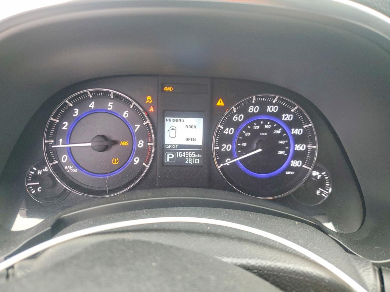 2017 Infiniti Qx70 Base Черный vin: JN8CS1MW2HM412277