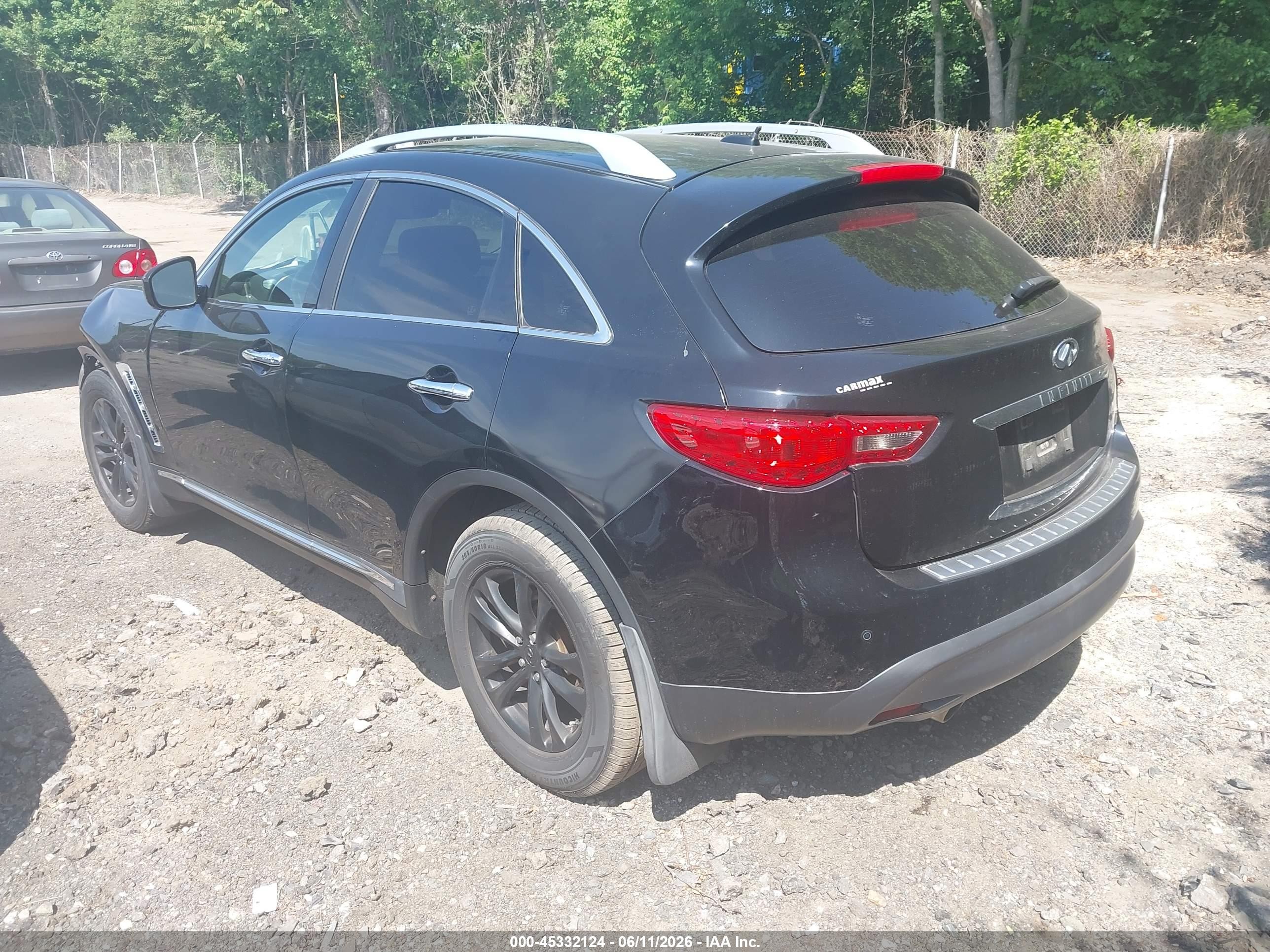 2013 Infiniti Fx37   Black vin: JN8CS1MW3DM170819