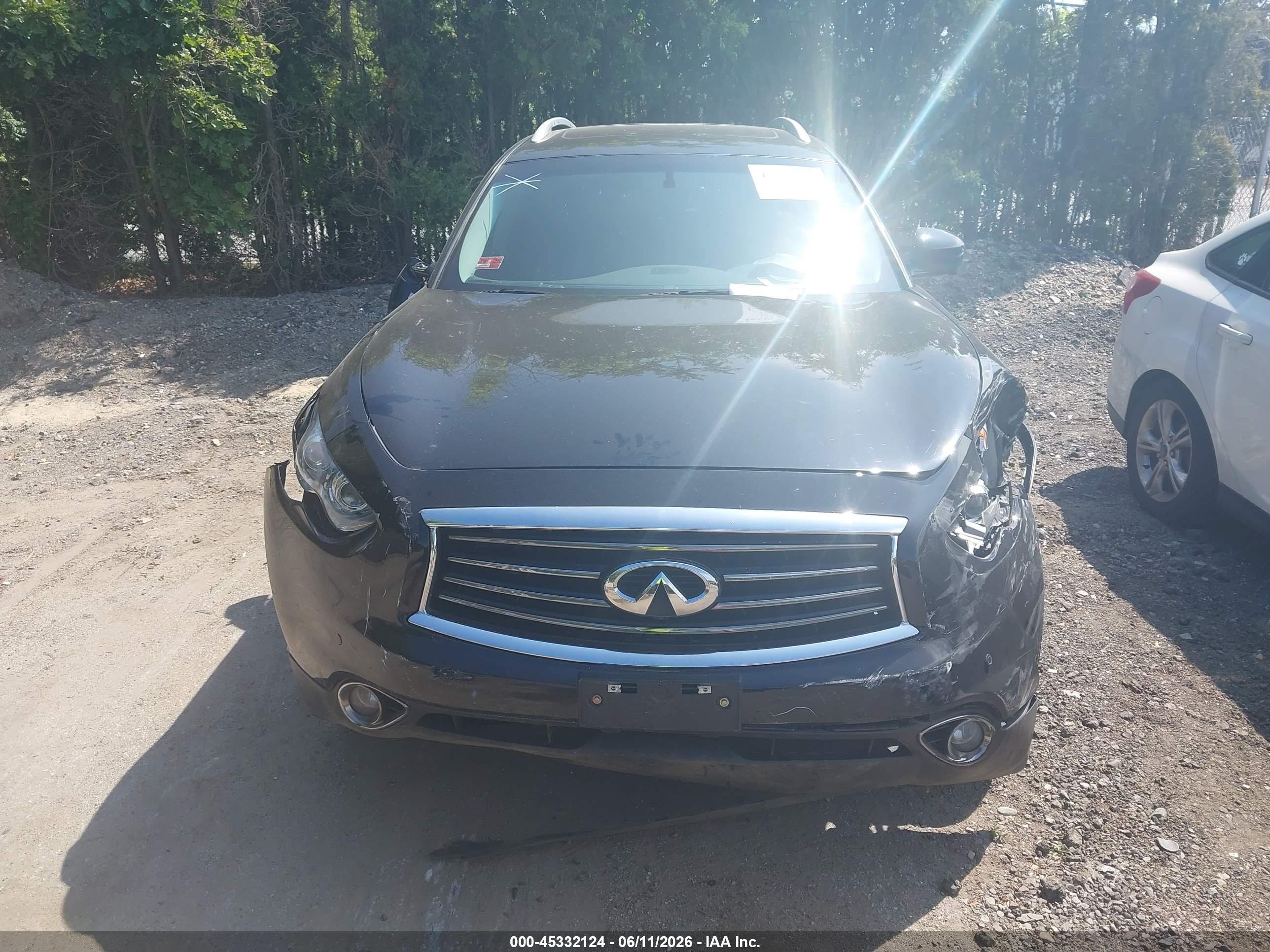 2013 Infiniti Fx37   Black vin: JN8CS1MW3DM170819