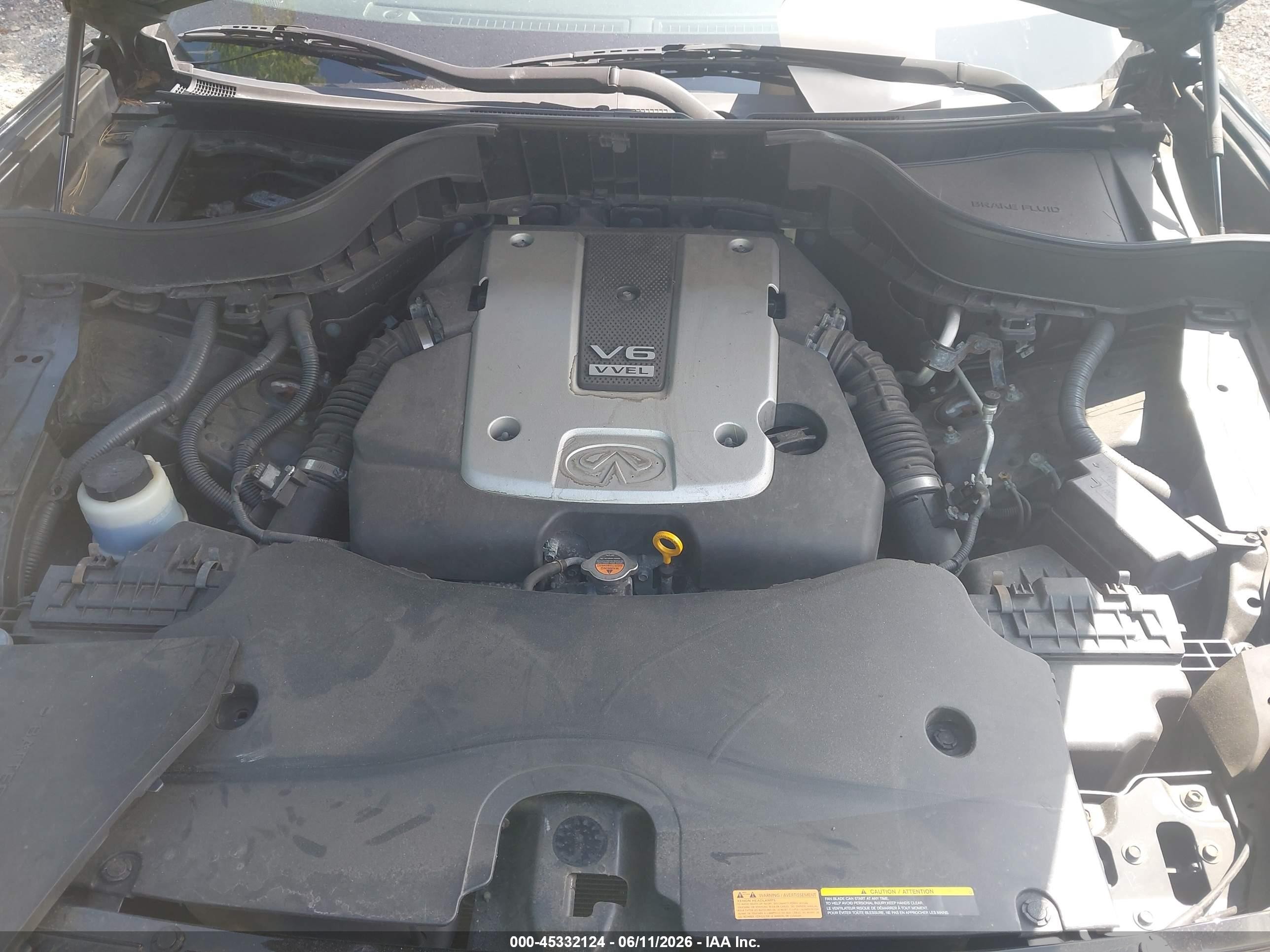 2013 Infiniti Fx37   Black vin: JN8CS1MW3DM170819