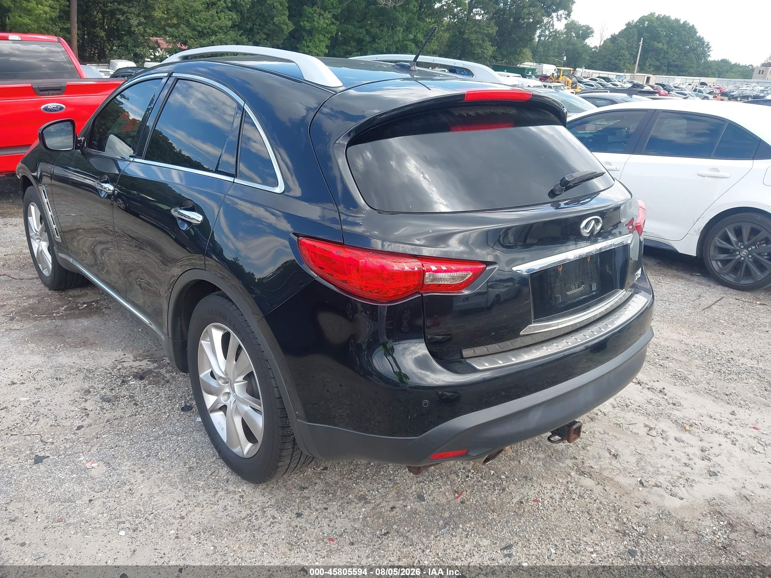 2013 Infiniti Fx37 Black vin: JN8CS1MW3DM173106
