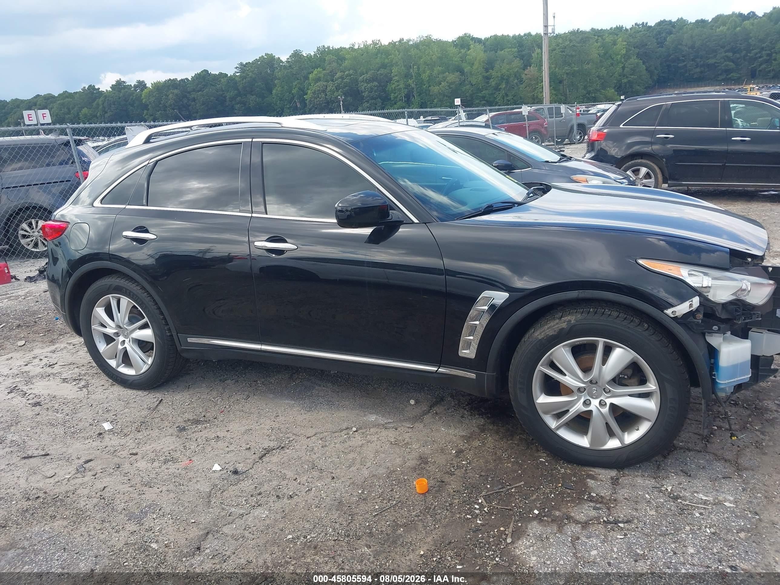 2013 Infiniti Fx37 Black vin: JN8CS1MW3DM173106