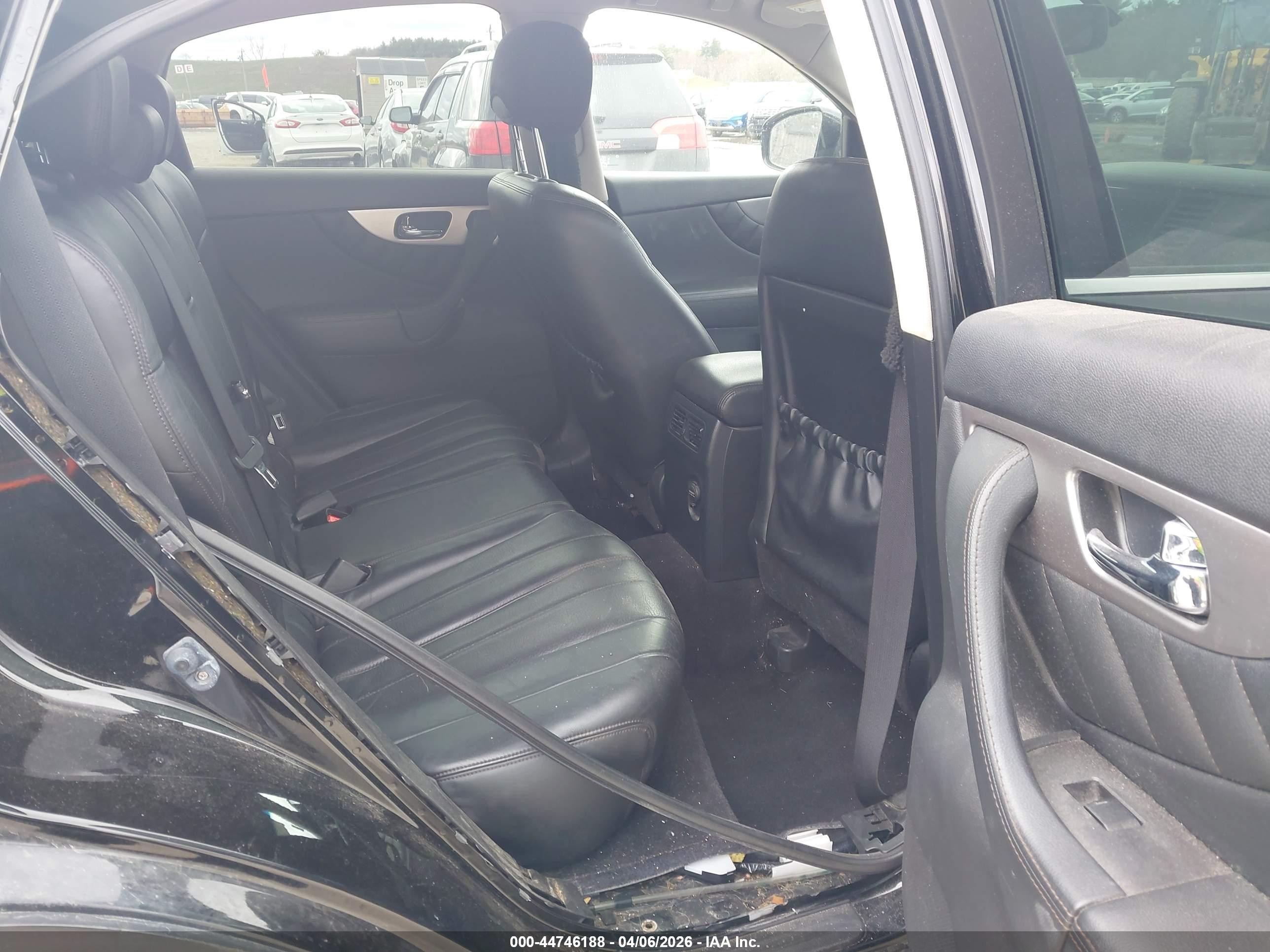 2015 Infiniti Qx70   Black vin: JN8CS1MW3FM482125