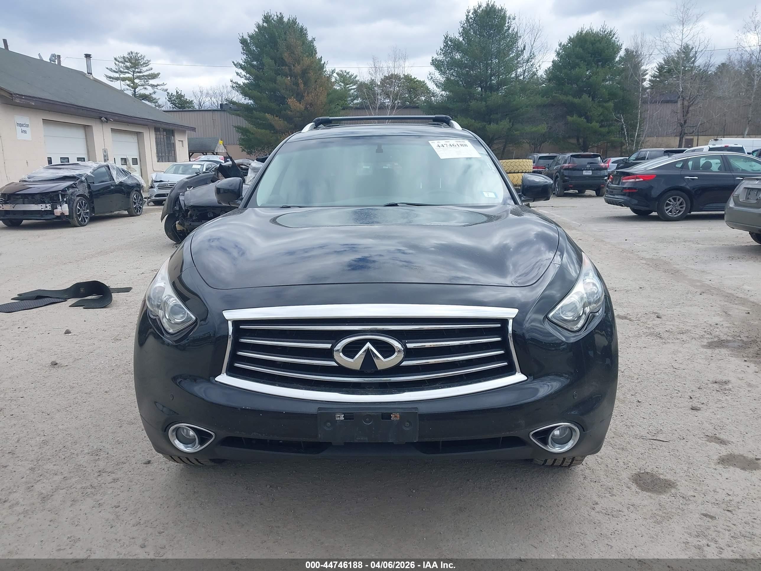2015 Infiniti Qx70   Black vin: JN8CS1MW3FM482125