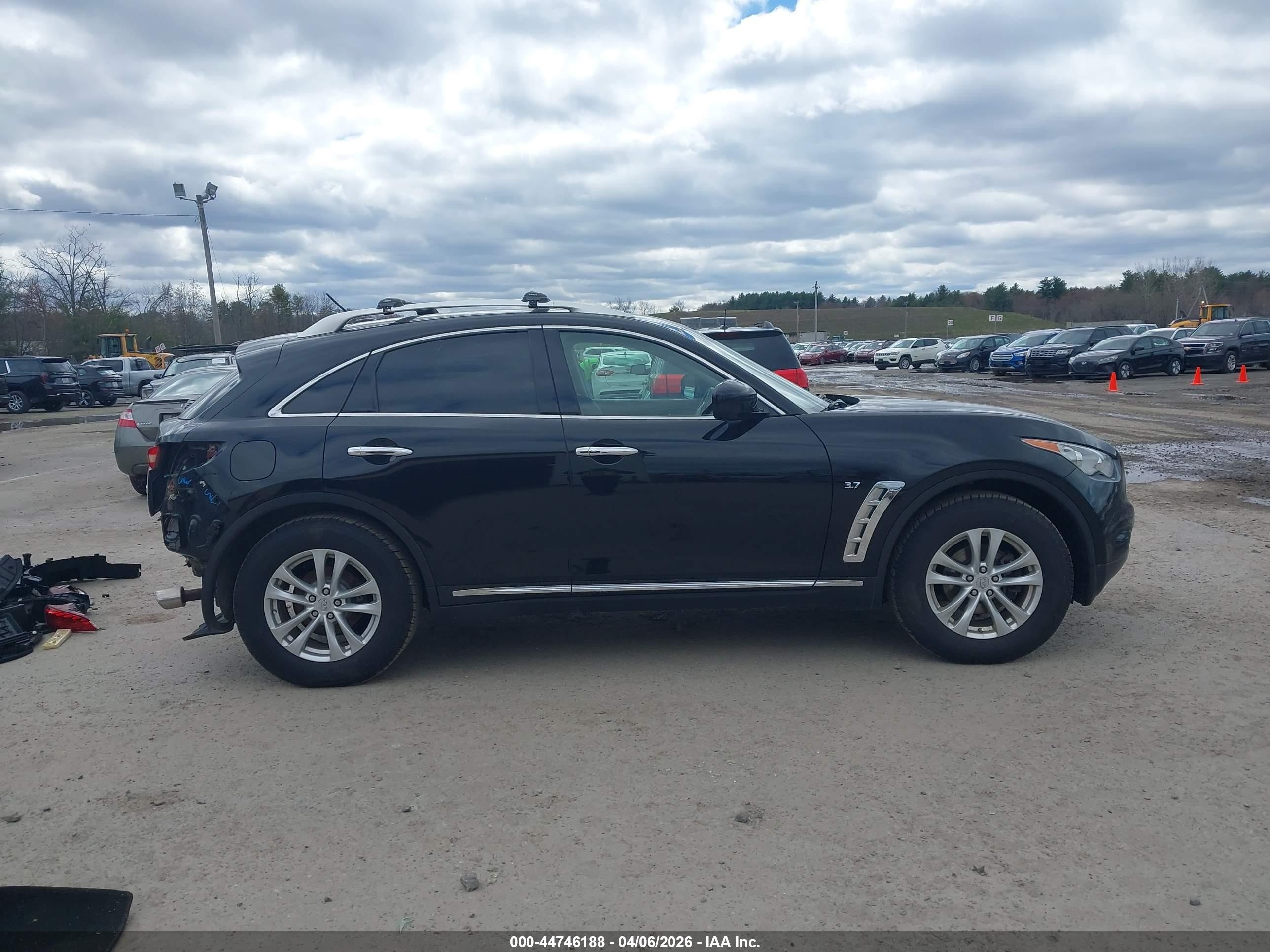 2015 Infiniti Qx70   Black vin: JN8CS1MW3FM482125