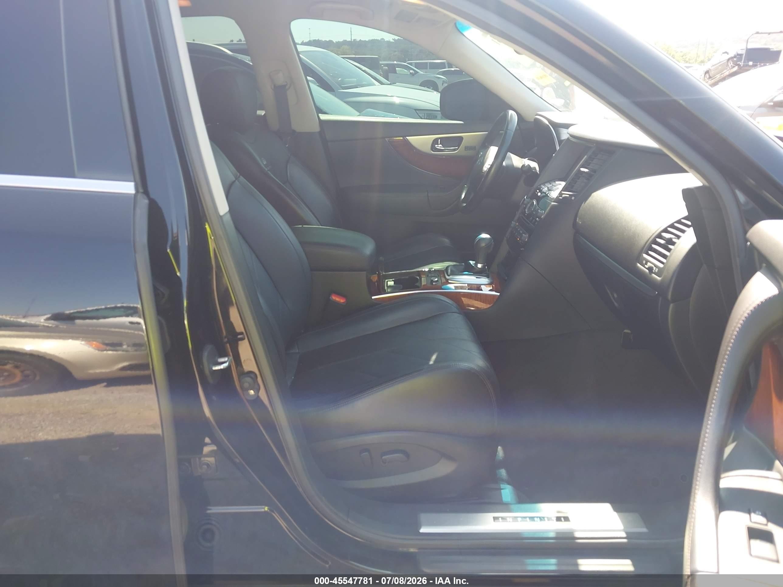 2013 Infiniti Fx37   Black vin: JN8CS1MW4DM175124