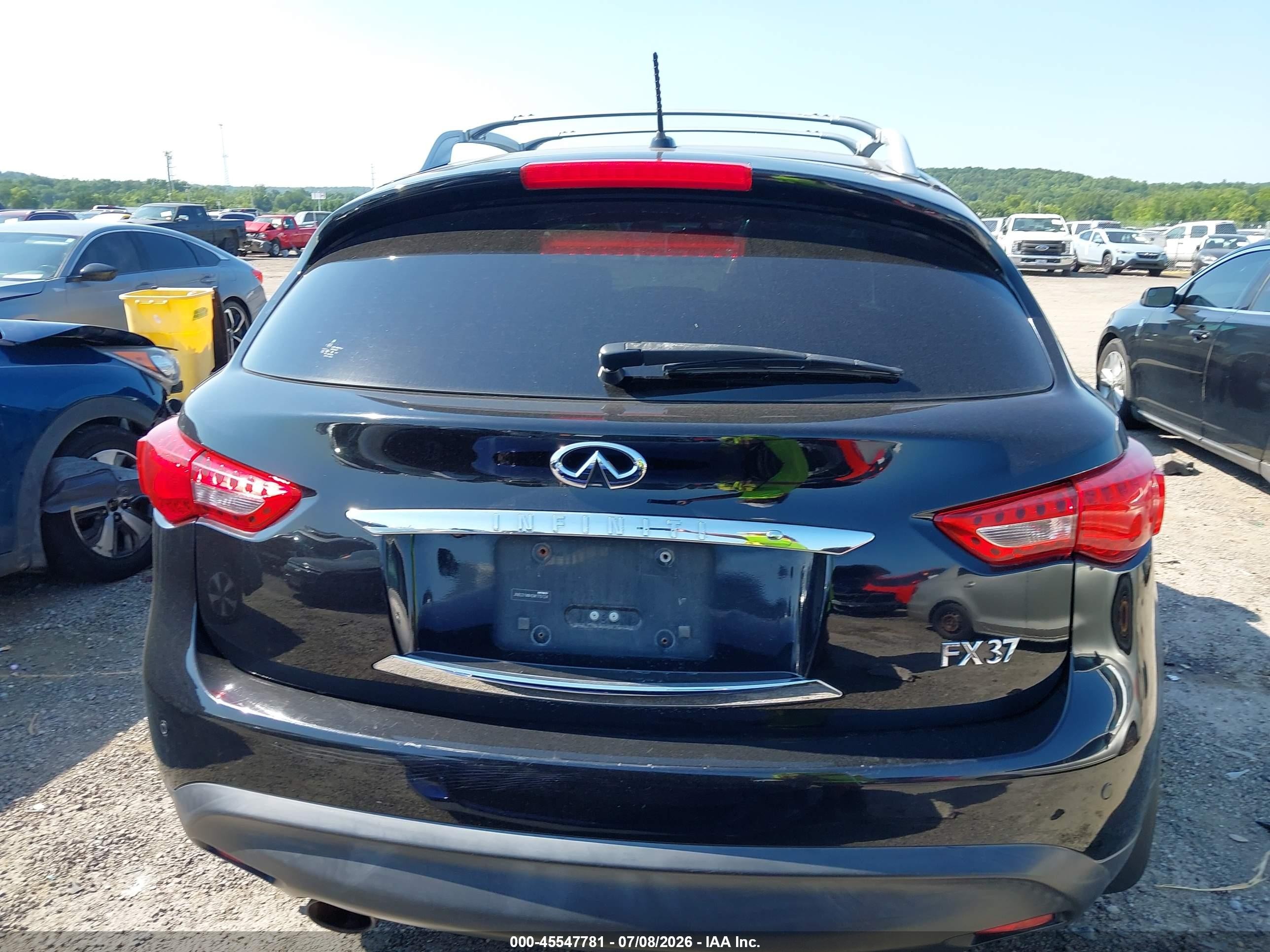 2013 Infiniti Fx37   Black vin: JN8CS1MW4DM175124